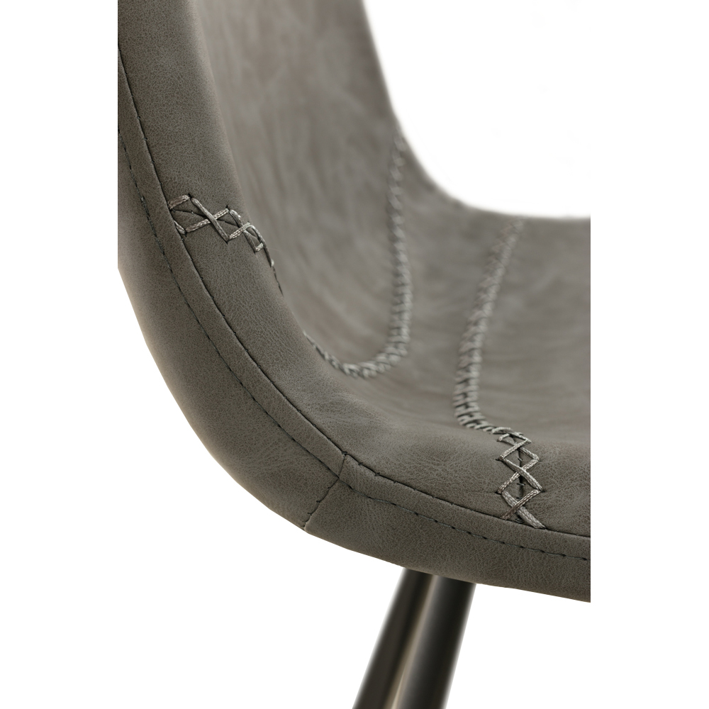 Gastronomie-Polster-stuhl-Industrialdesign-Jones-Grey_Detail_2