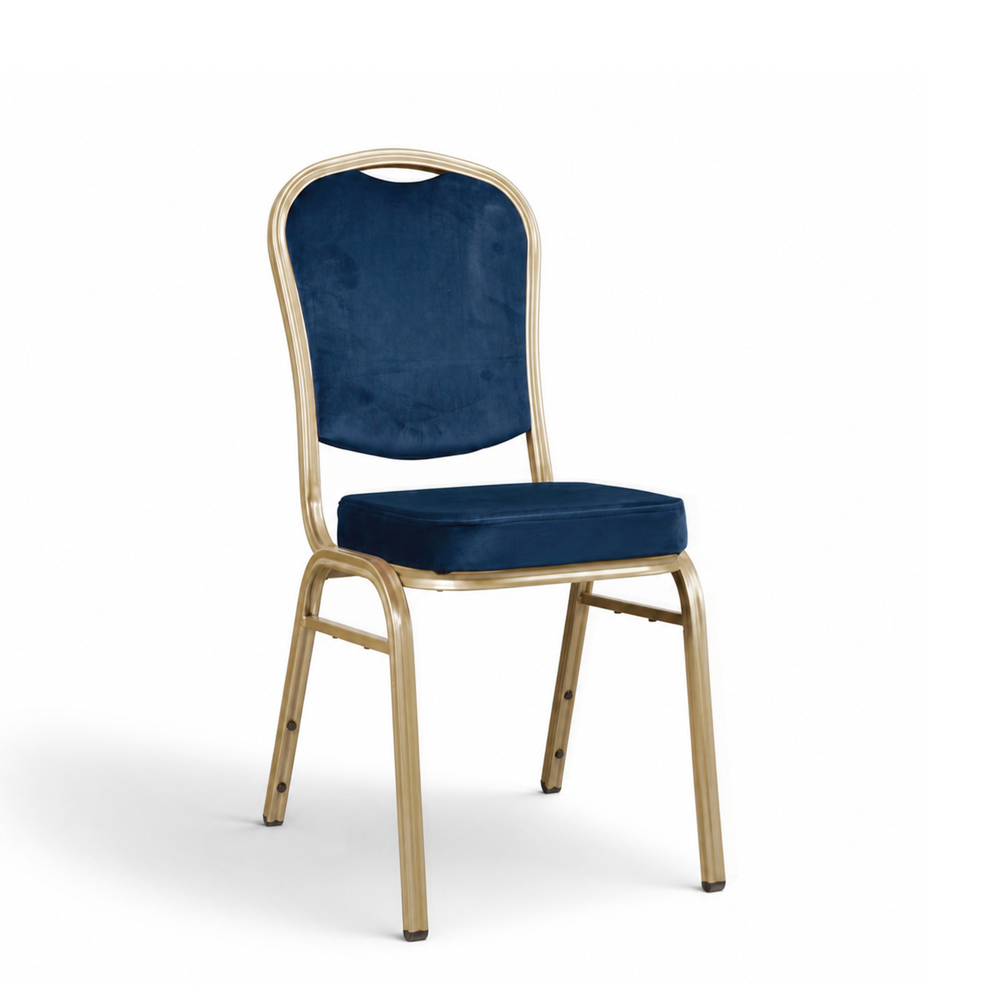 Gastronomiestuehle Metallstuehle Plaza 101 Gold Bluvel 86 - Vorderansicht