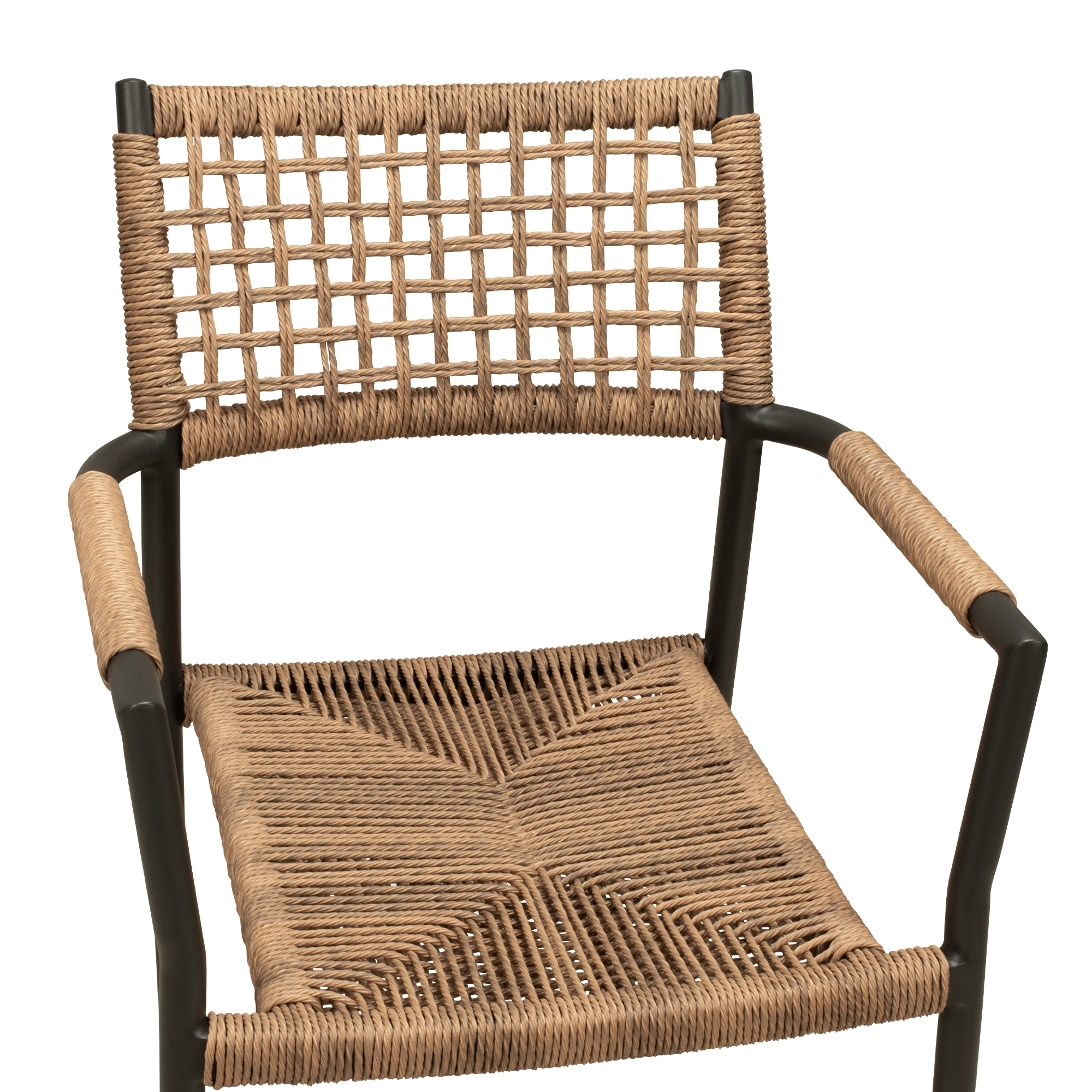 terrassenstuehle_gastronomie_sisson_wheat_sitzflaeche Outdoorstuhl mit Geflecht Sisson Wheat - Sitzflaeche