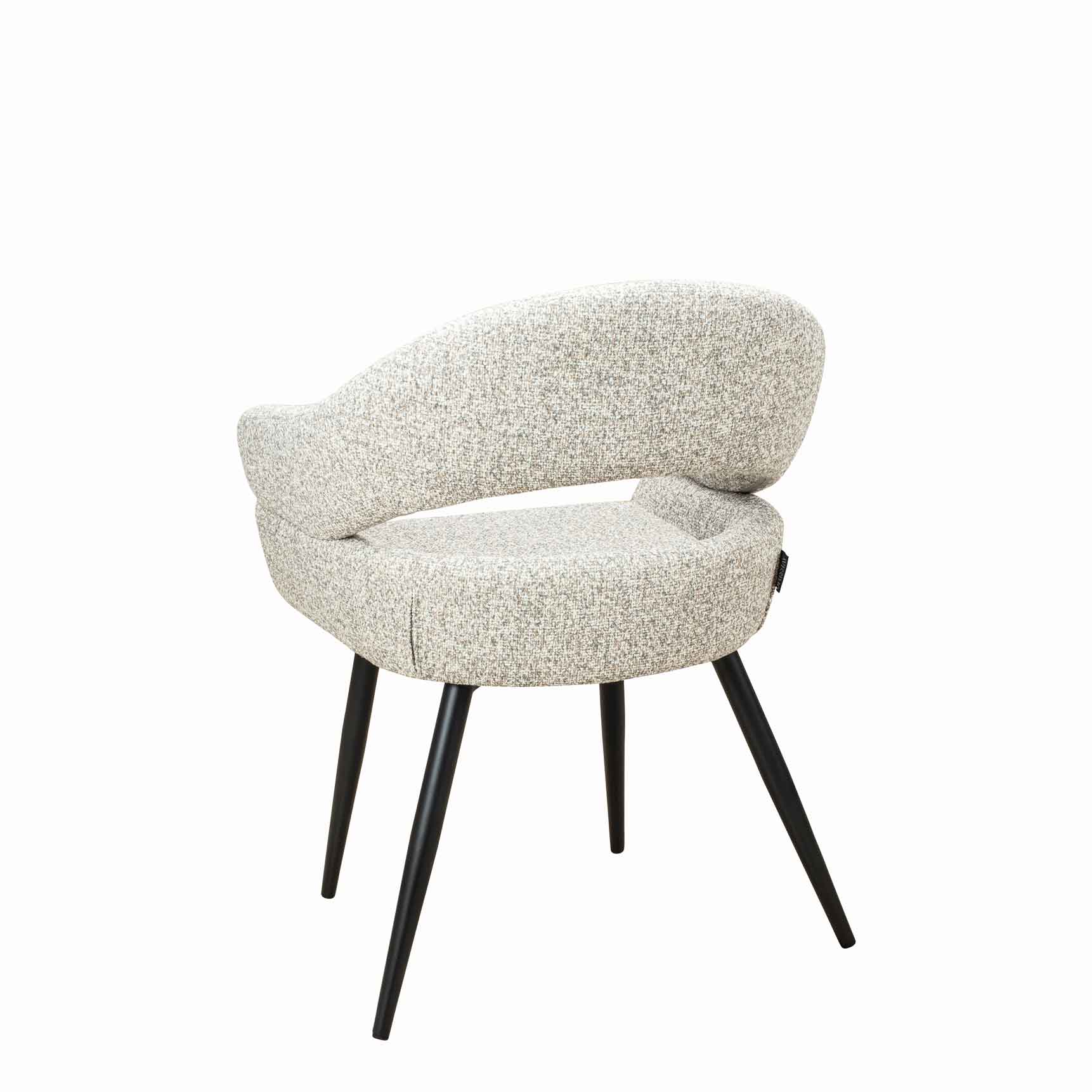 Livorno Tona 907 Indoorstuhl mit Armlehnen und Vollpolsterung – Rueckansicht