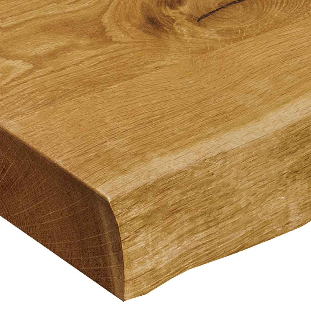 Tischplatte_Eiche_Baumkante_40mm_Ausschnitt 40mm Eiche mit Baumkante Tischplatte