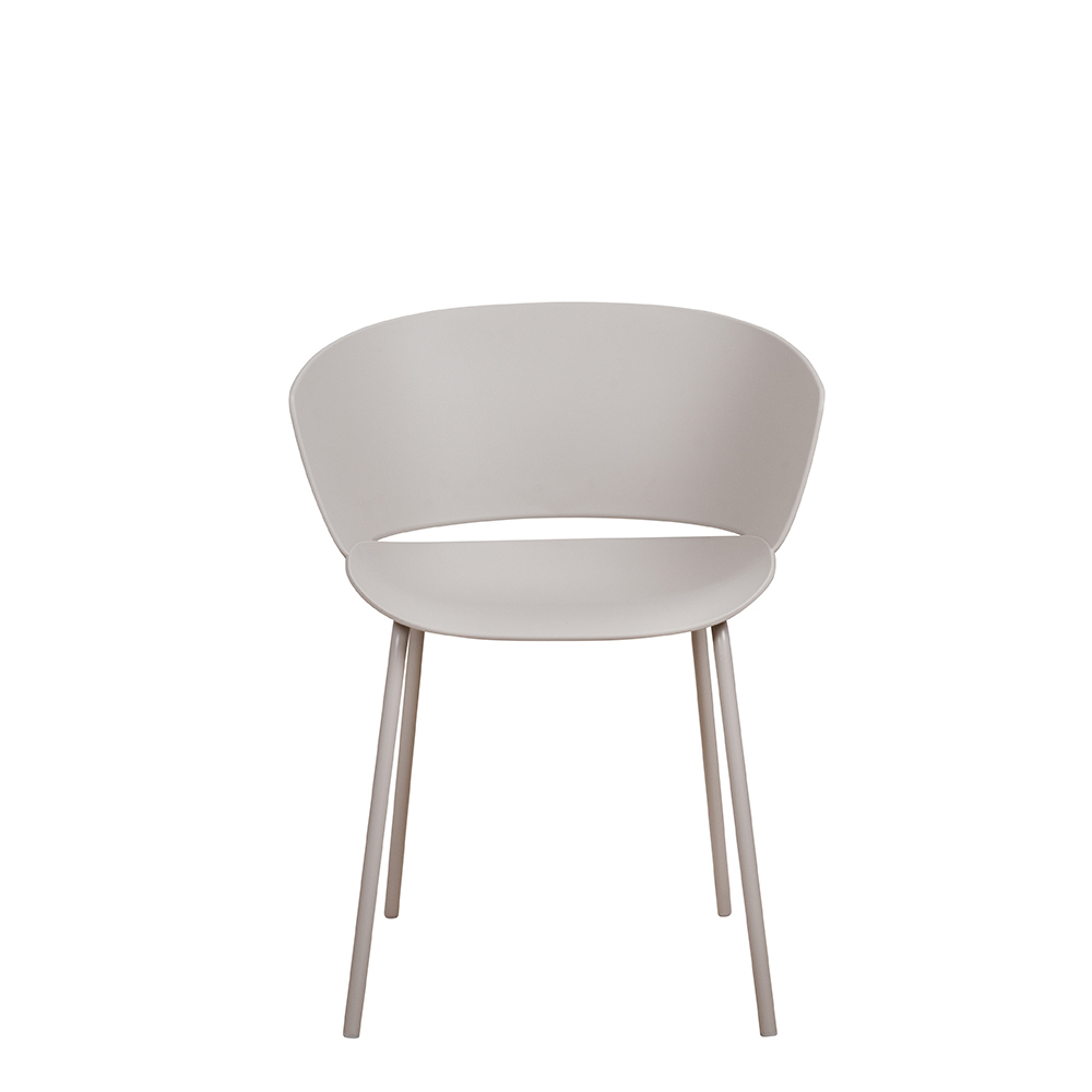 Gastronomie-outdoor-kunststoff-stuh-FOMAl-F832_Light-Grey_frontal_1000px