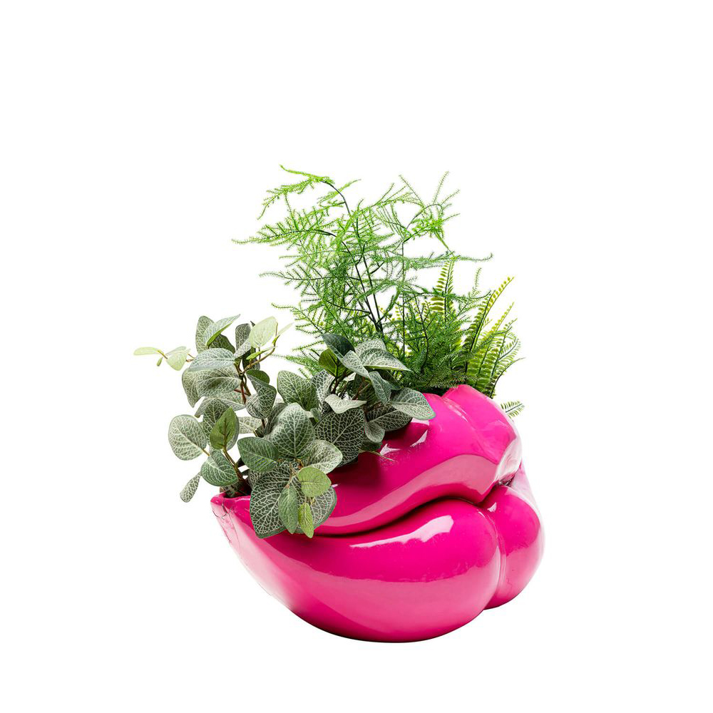 Vase Lips Pink 28cm