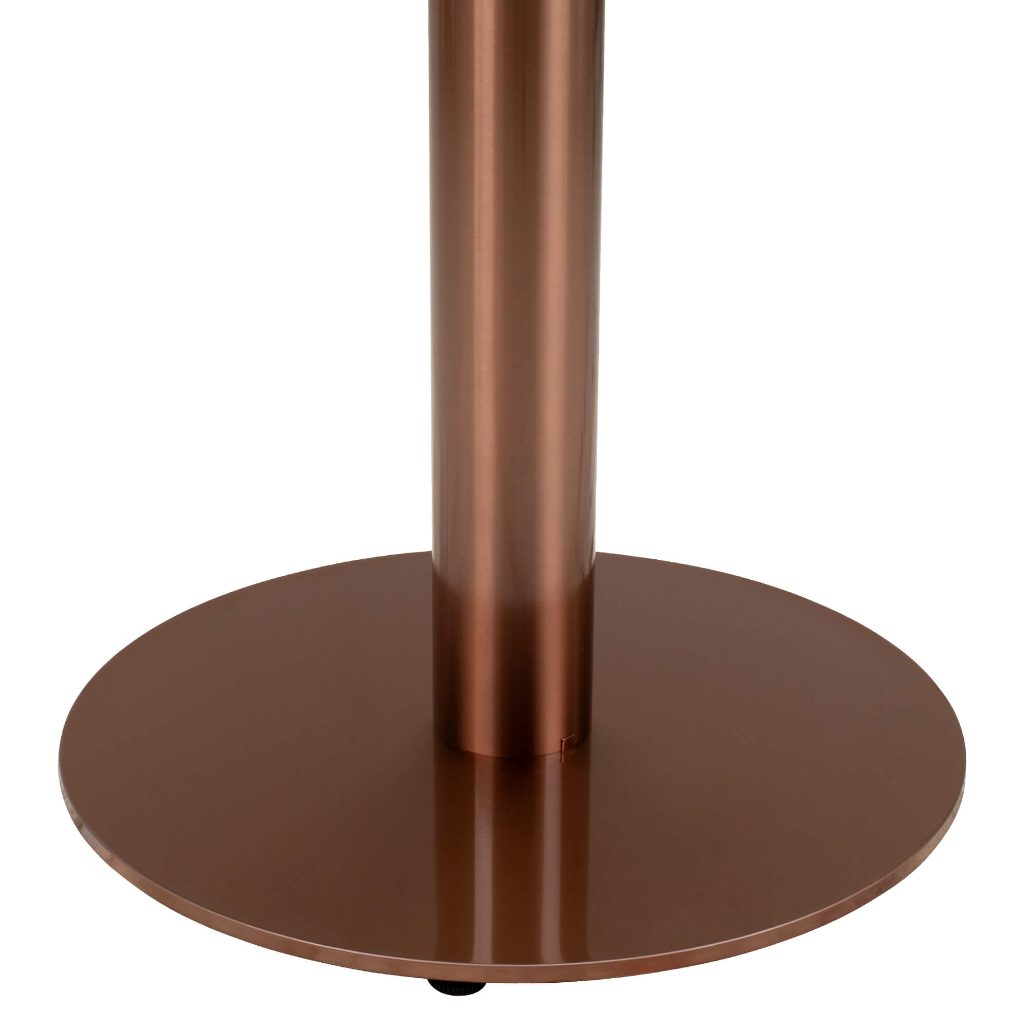 tischgestell_gastronomie_marino_copper_400_standbein2 Marino Copper 400 kupferfarbenes Tischgestell – Standbein2