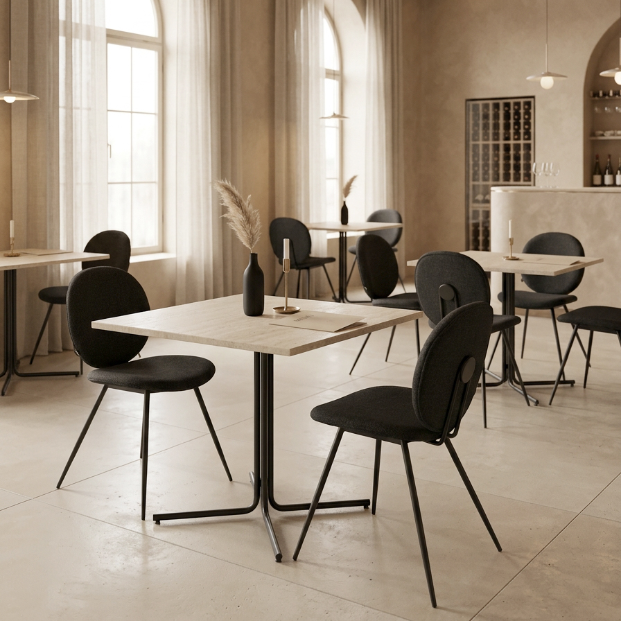 Vollpolsterstuhl Mania Bermuda-800 – Milieubild Restaurant