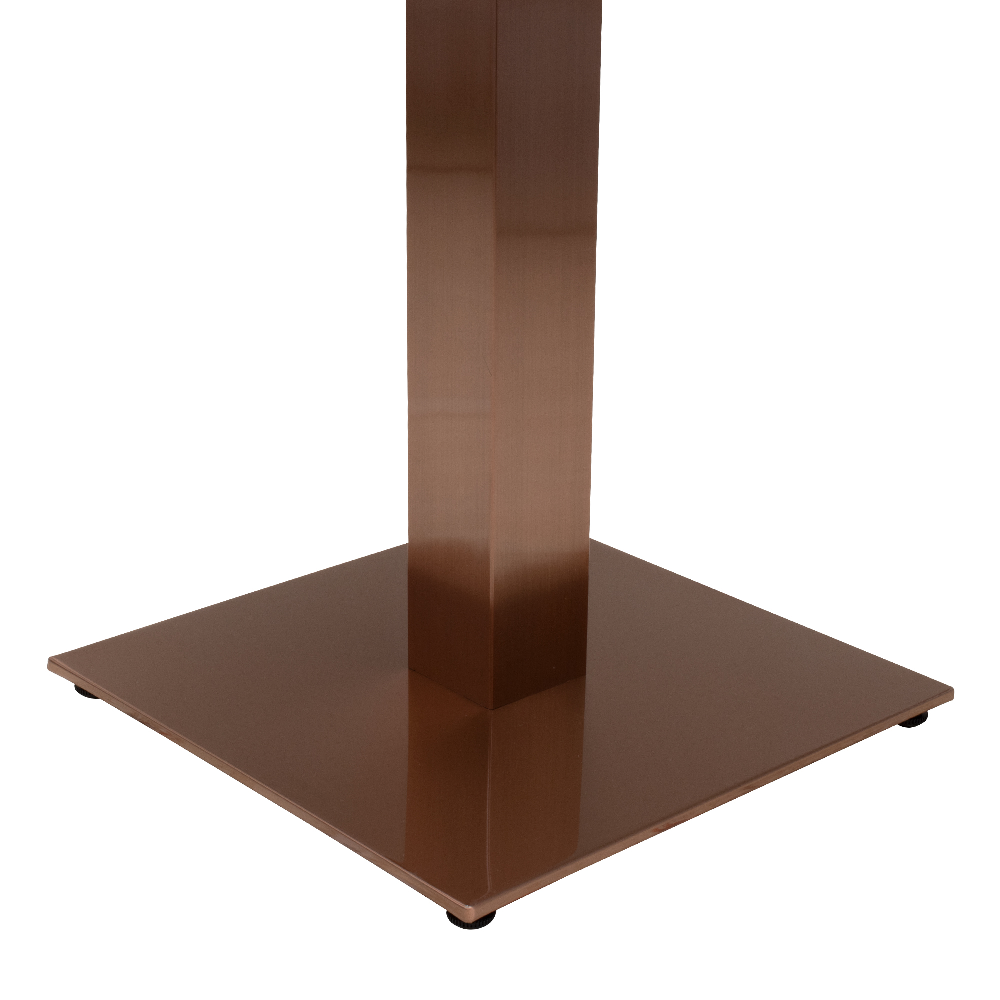 tischgestell_gastronomie_marino_copper_404_standfuß Marino Copper 404 kupferfarbenes Tischgestell – Standfuß
