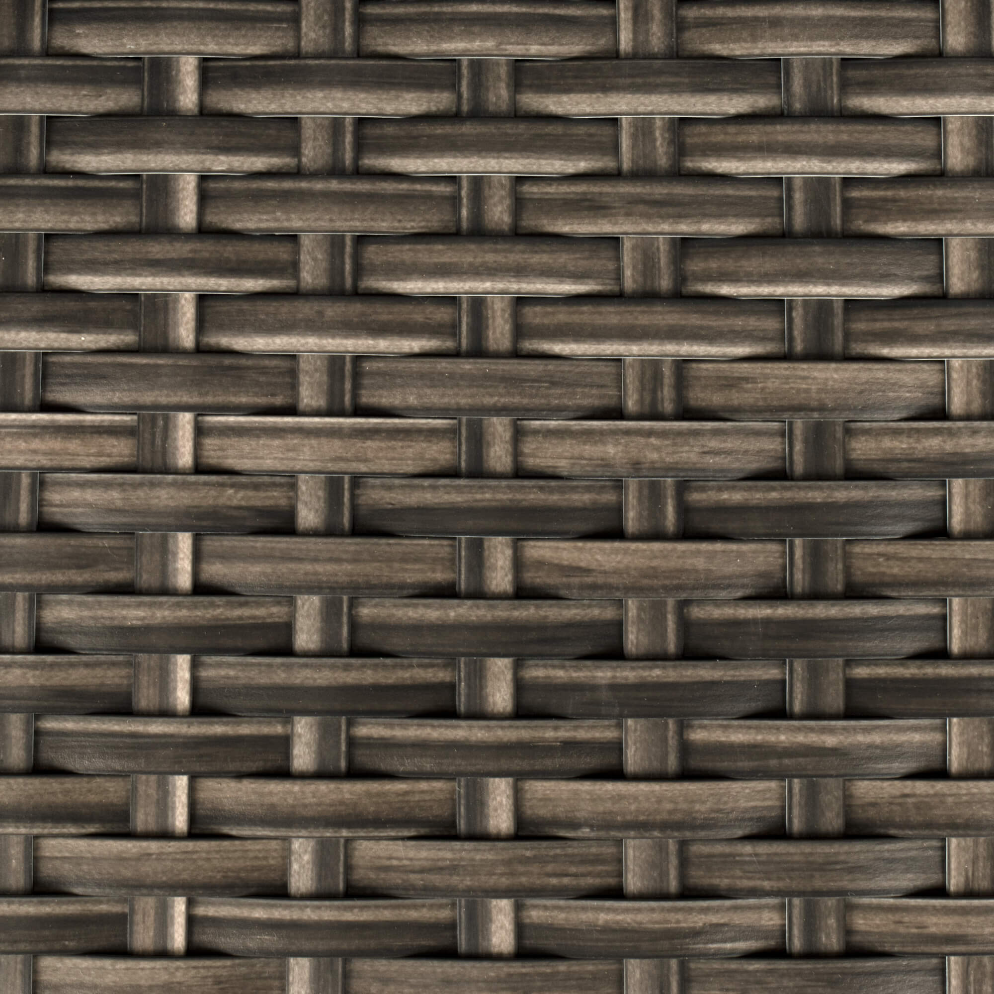 Gastronomiestuhl Outdoor Basato mixed brown - Geflecht