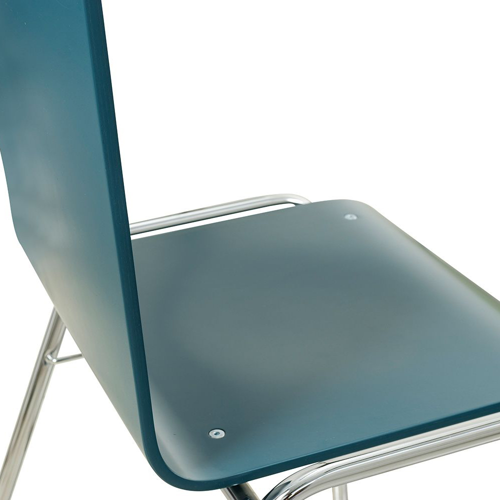 Konferenzstuhl Eruno-300 Buche natur, verchromtem Metallgestell, stapelbar Beizton: AZ3 (auf Anfrage) Detailansicht Sitzfläche