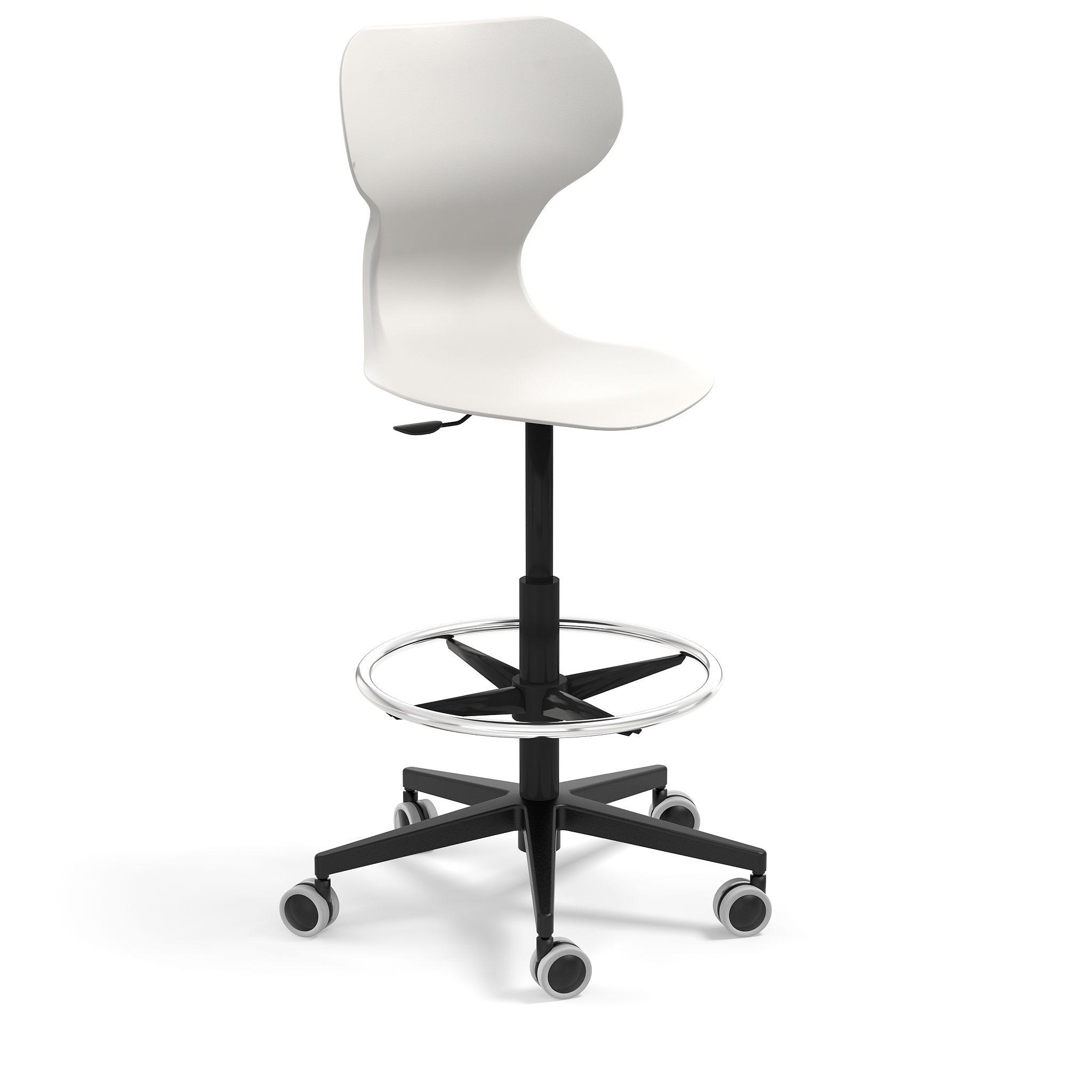 Mia-Stool-white-ivory Counterstuhl Mia