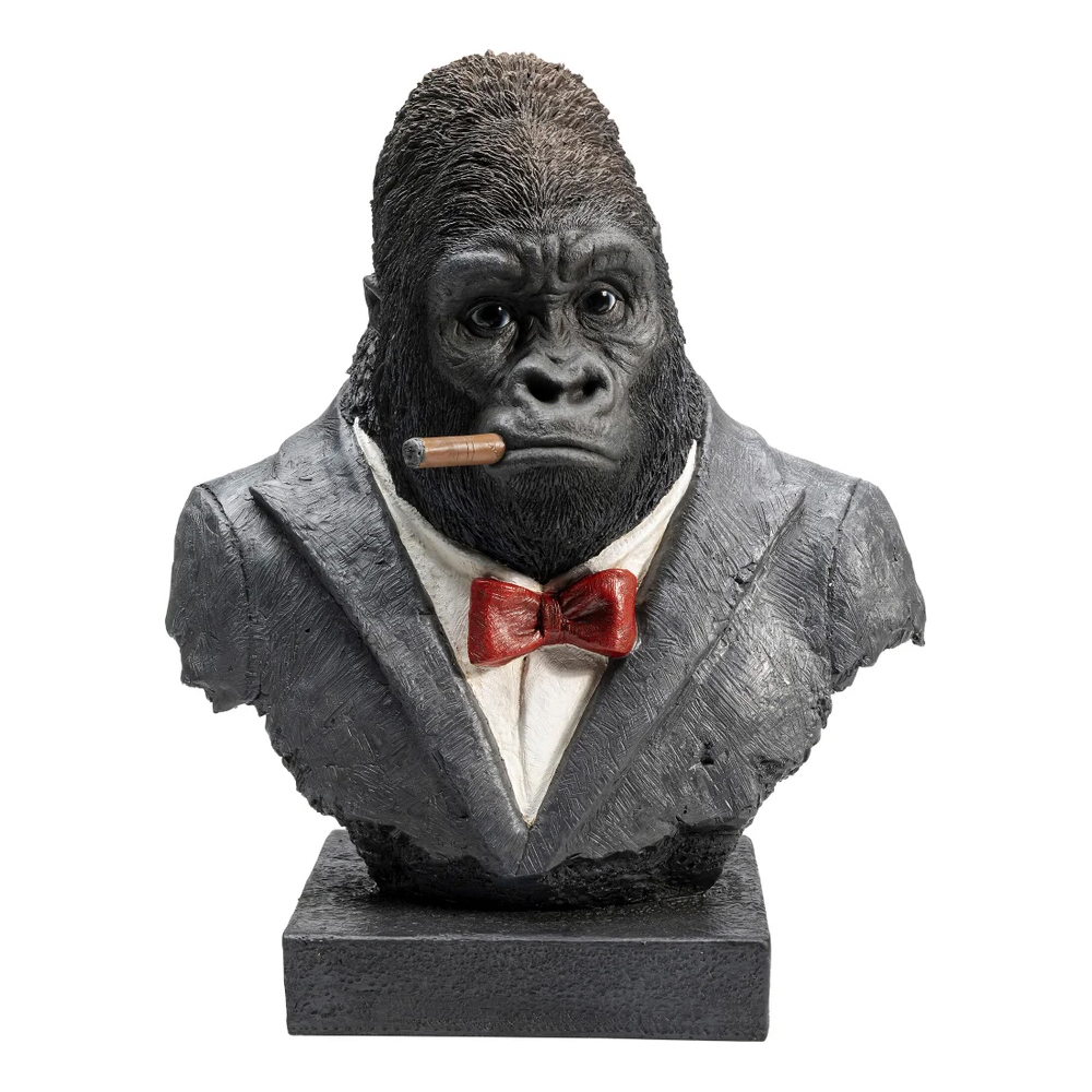 smoking_Gorilla Deko Objekt Smoking Gorilla