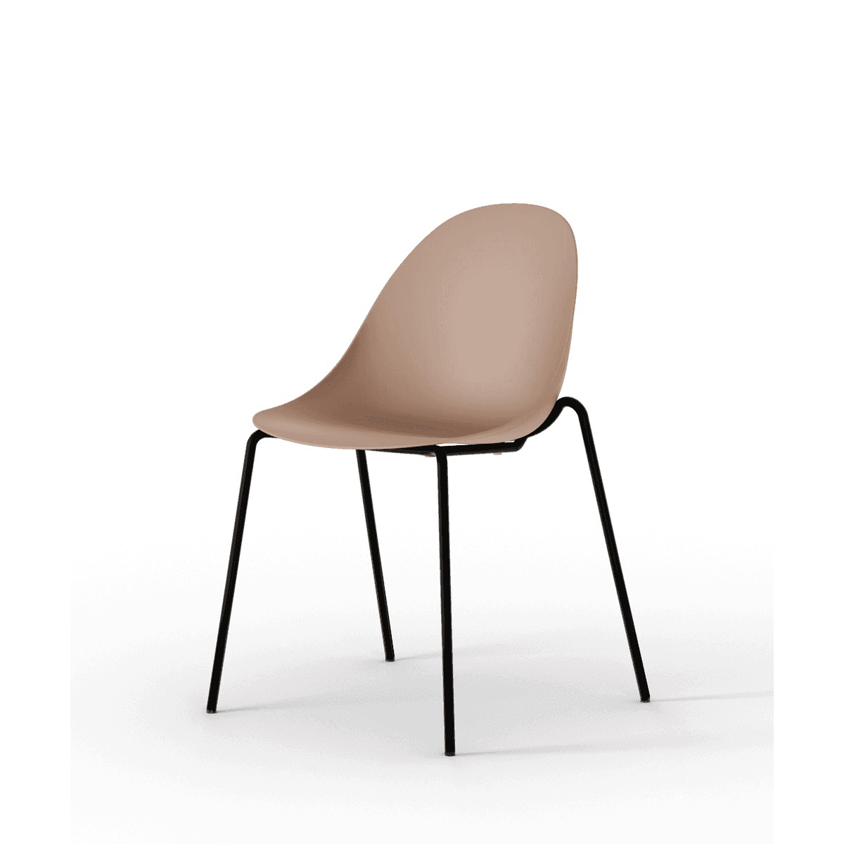 HIRO-01-SAND-BROWN-SHELL-BLACK-SATIN-LEG-Medium-1