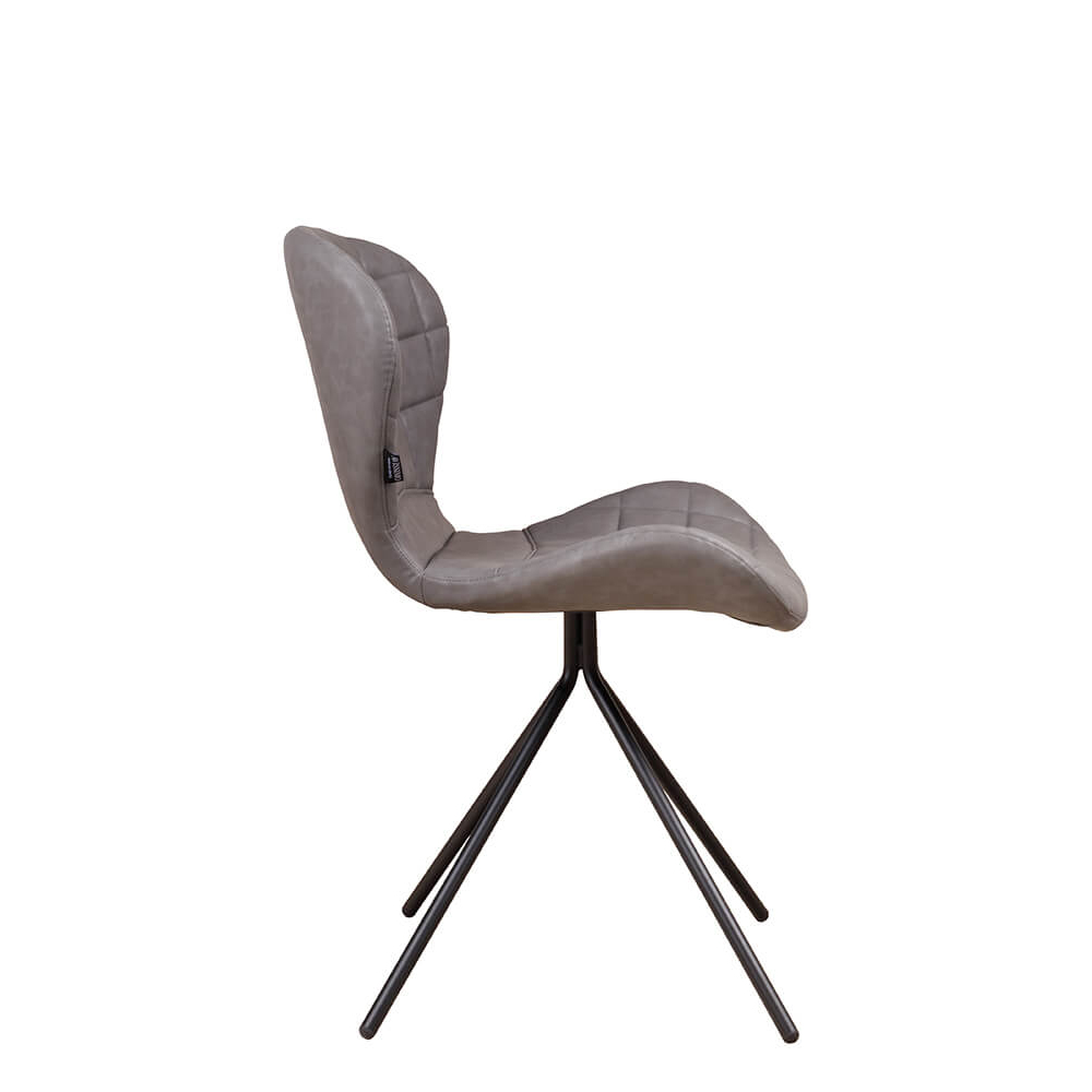 Gastronomie_polsterstuhl_Industrialdesign_Kunstleder_Grau_Zubone-Grey-KL_1