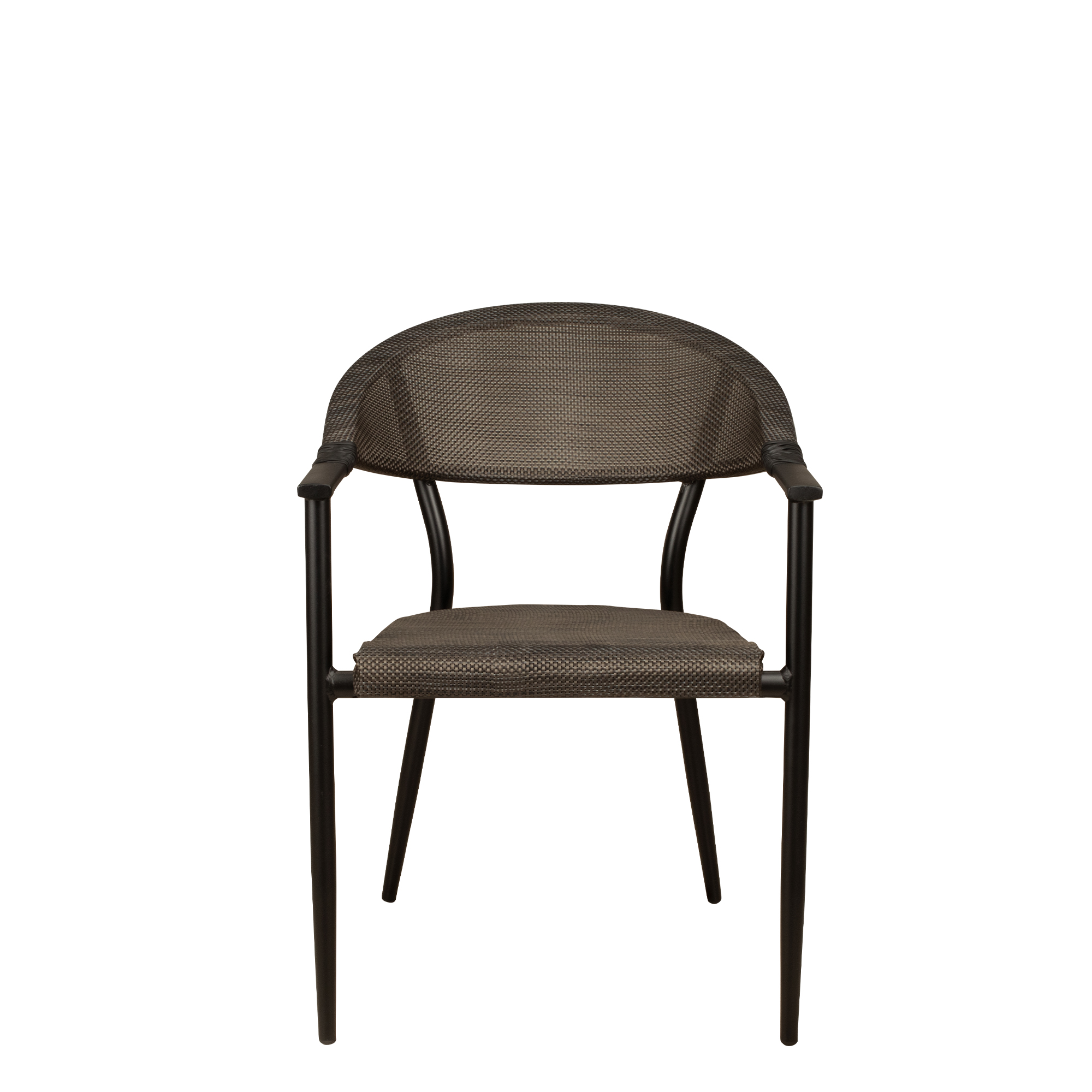 terrassenstuehle_gastronomie_spinaro_classic_frontal Spinaro classic Outdoorstuhl mit Geflecht – Frontal