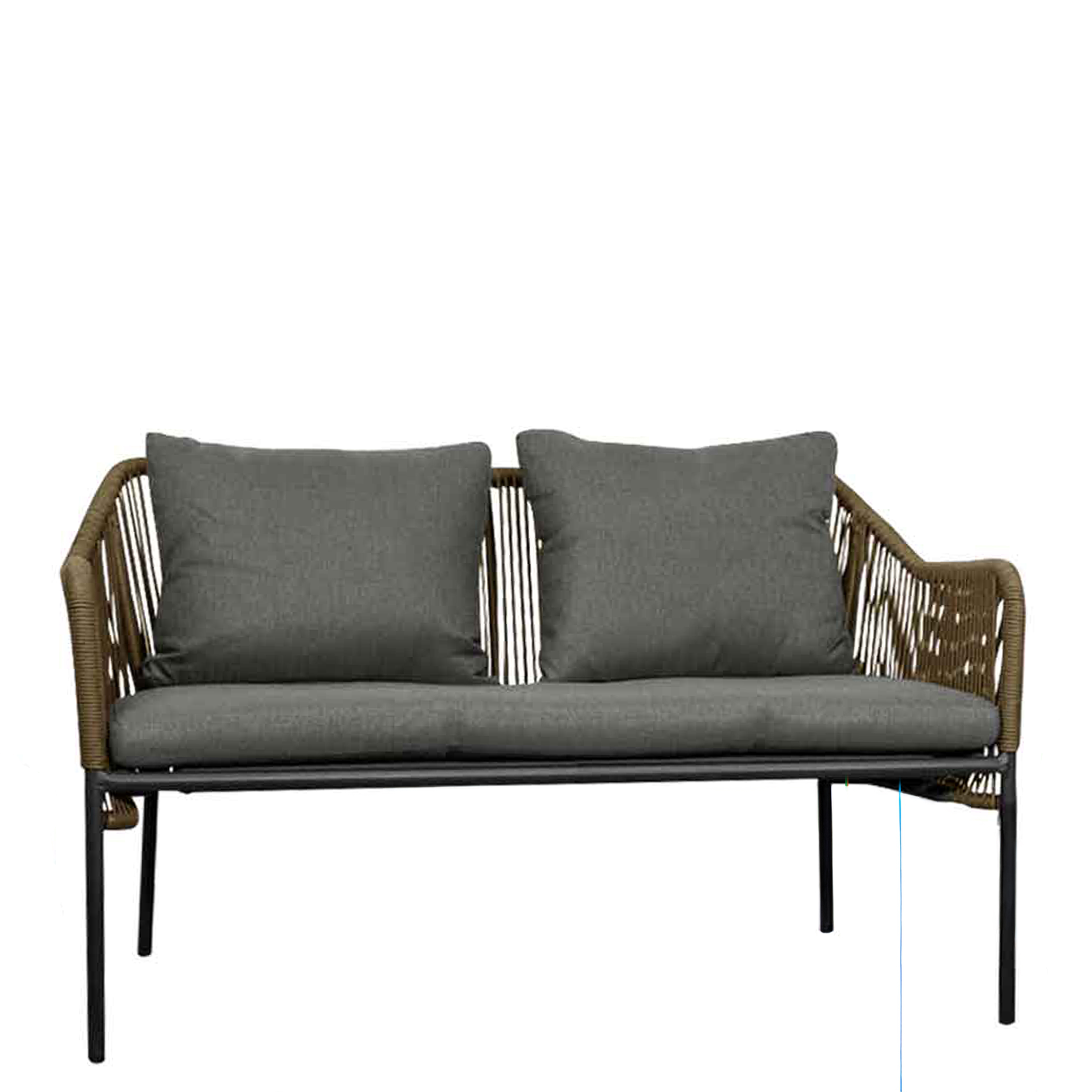 terrassenstuehle_gastronomie_loungesofa_Natural_vorderansicht Baleris Loungesofa Natural Outdoorstuhl – Vorderansicht