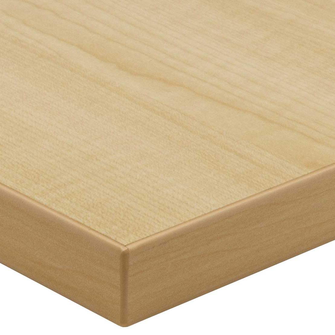 HPL_26mm_Ahorn_Ausschnitt 26mm HPL beschichtet Tischplatte