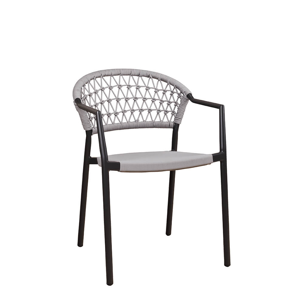 Gastronomie-Outdoorstuhl_Gio-Grey-Silver_27 Gio Grey Silver