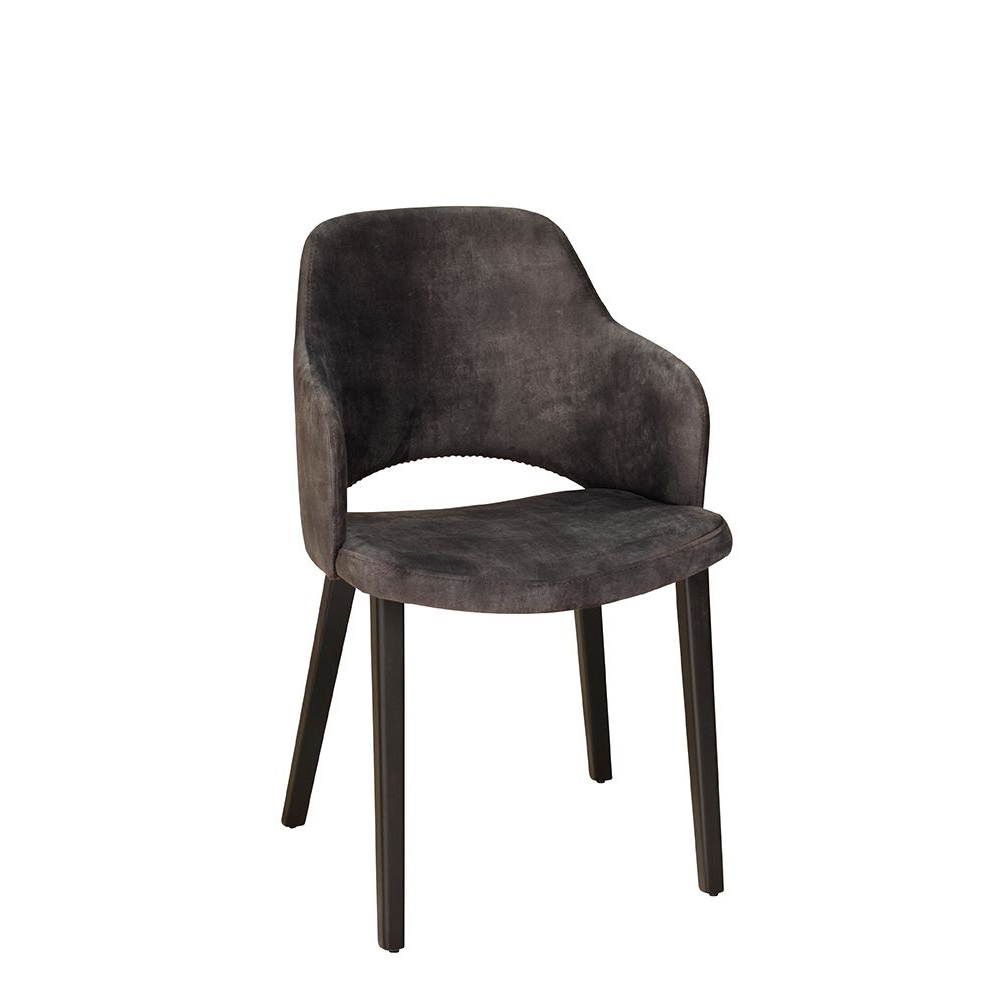 Beizton: Schwarz lackiert | Bezug: Bonny 100