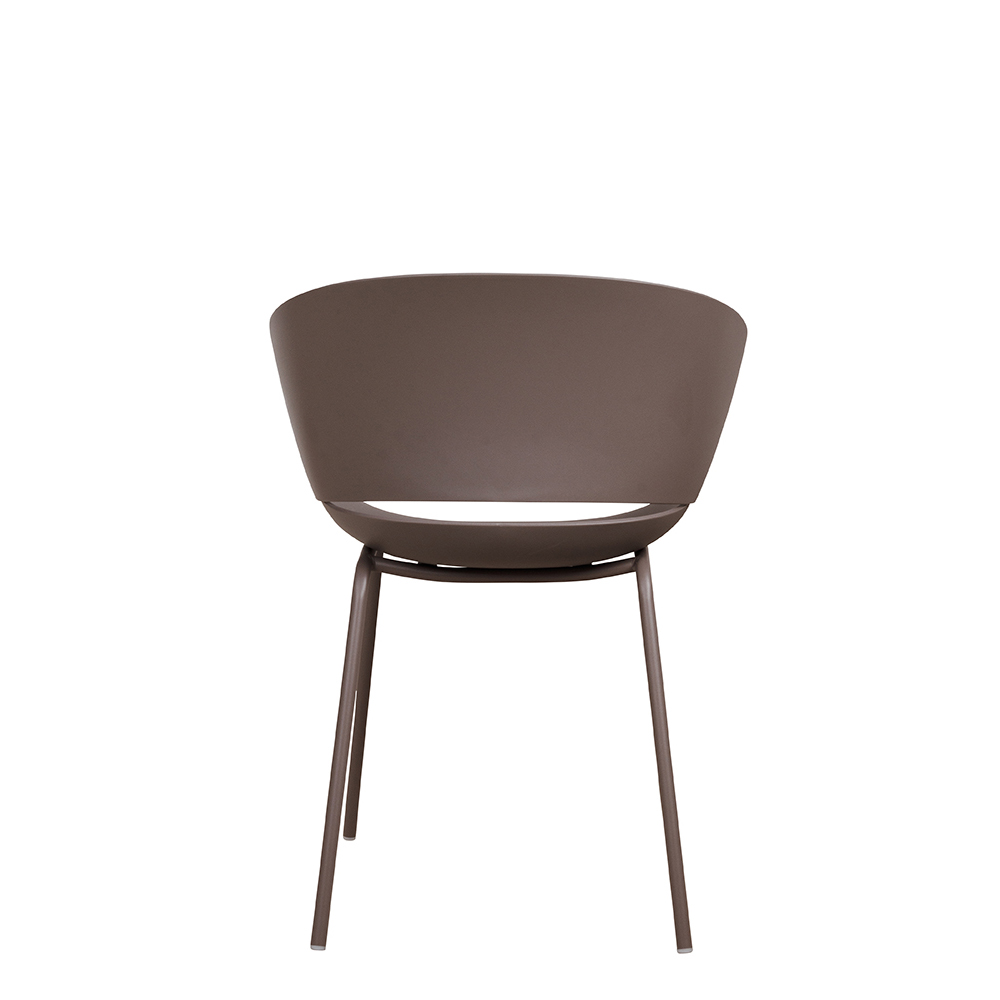 Gastronomie-outdoor-kunststoff-stuh-FOMAl-F832_Taupe_hinten_1000px Kunststoffstuhl FOMA F833 Taupe