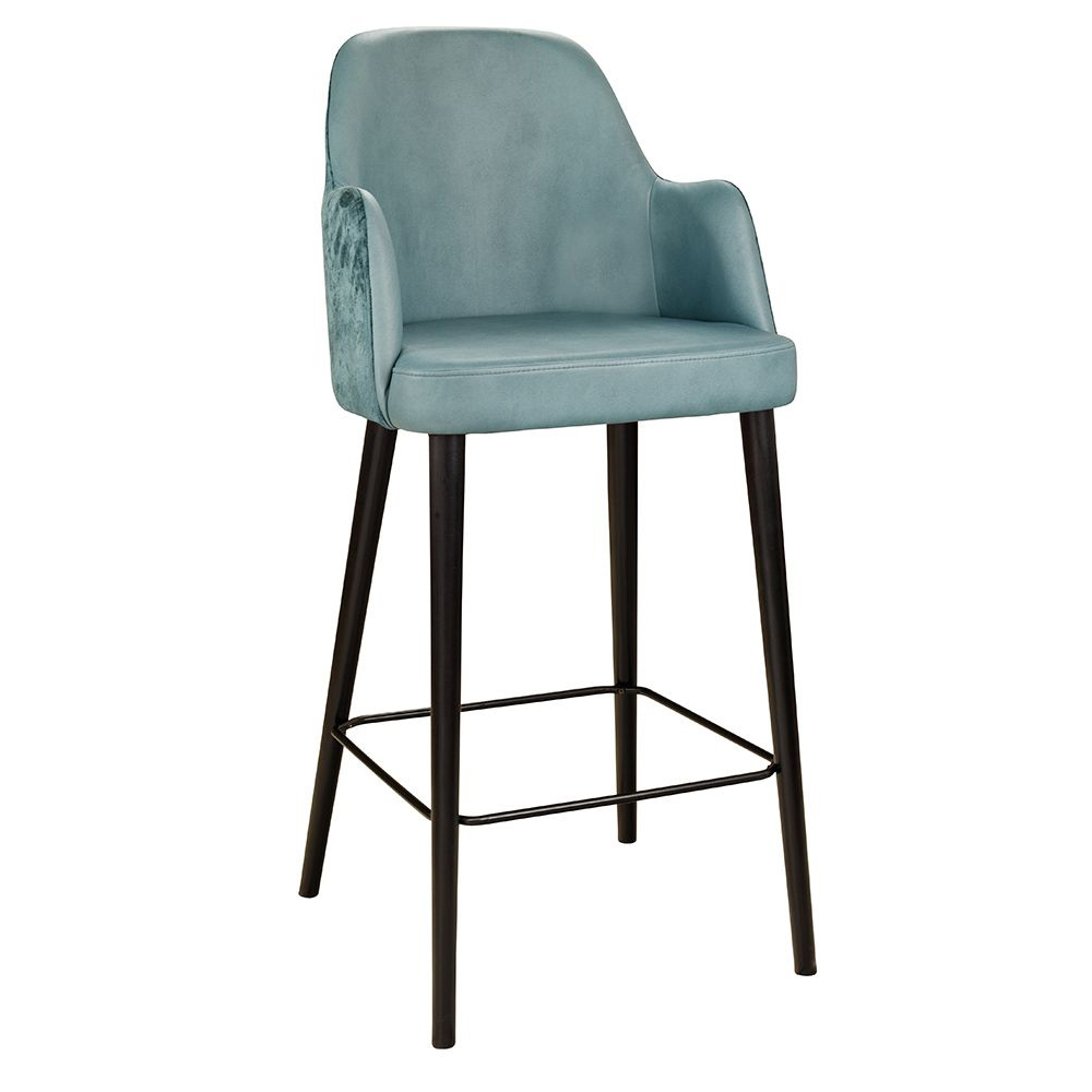 gastronomie-barhocker-sona-arm-bar-_0 Beizton: PND1 | Bezug: Sitz Gavin-24 | Rücken außen: Fogo-21