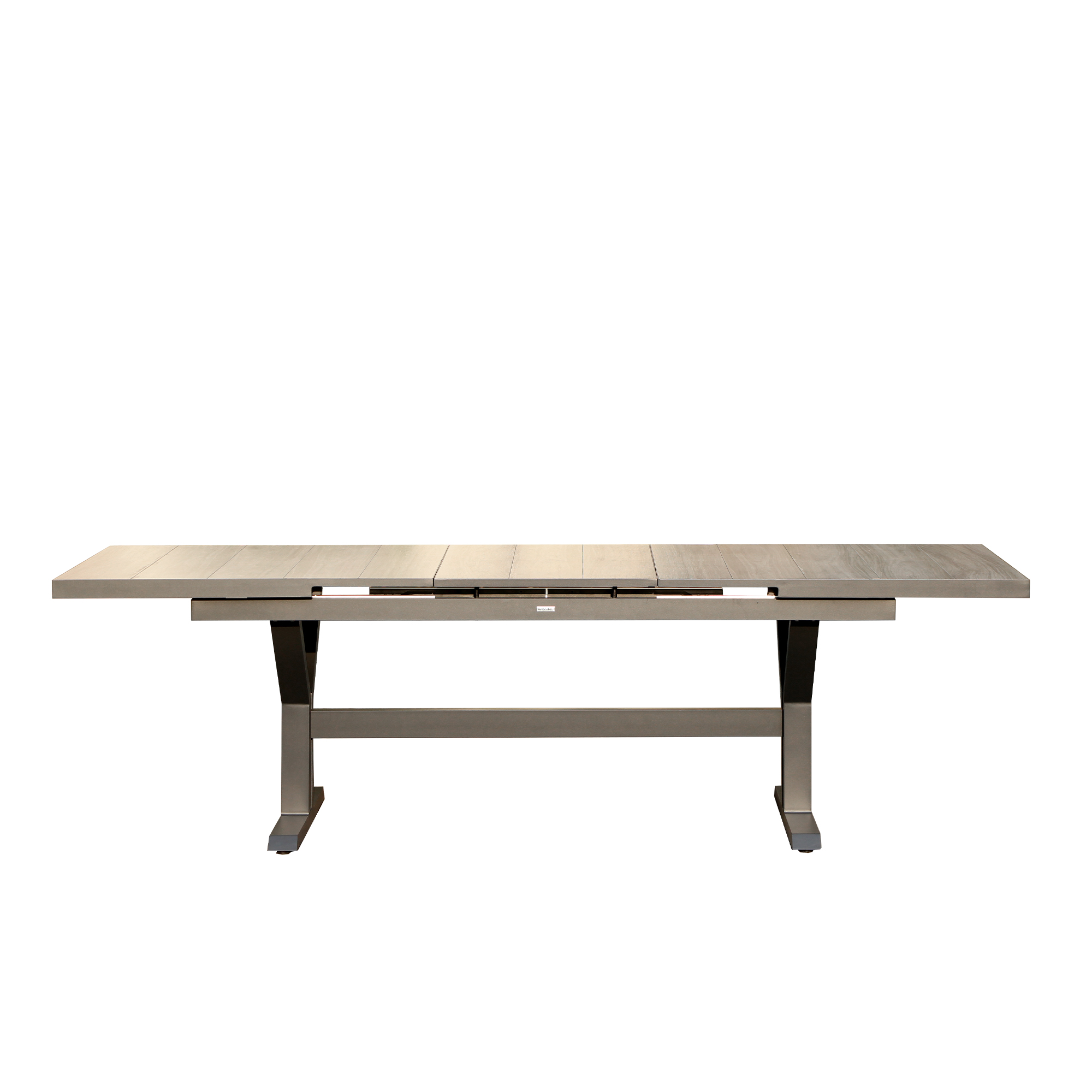 Curano-Ceramic Outdoortisch – Seitenansicht Ausgezogen