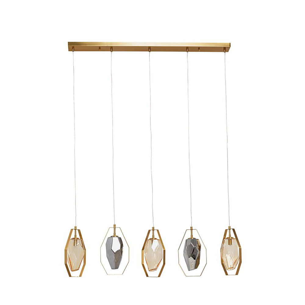 Hängeleuchte Diamond Fever Dining Brass 110cm