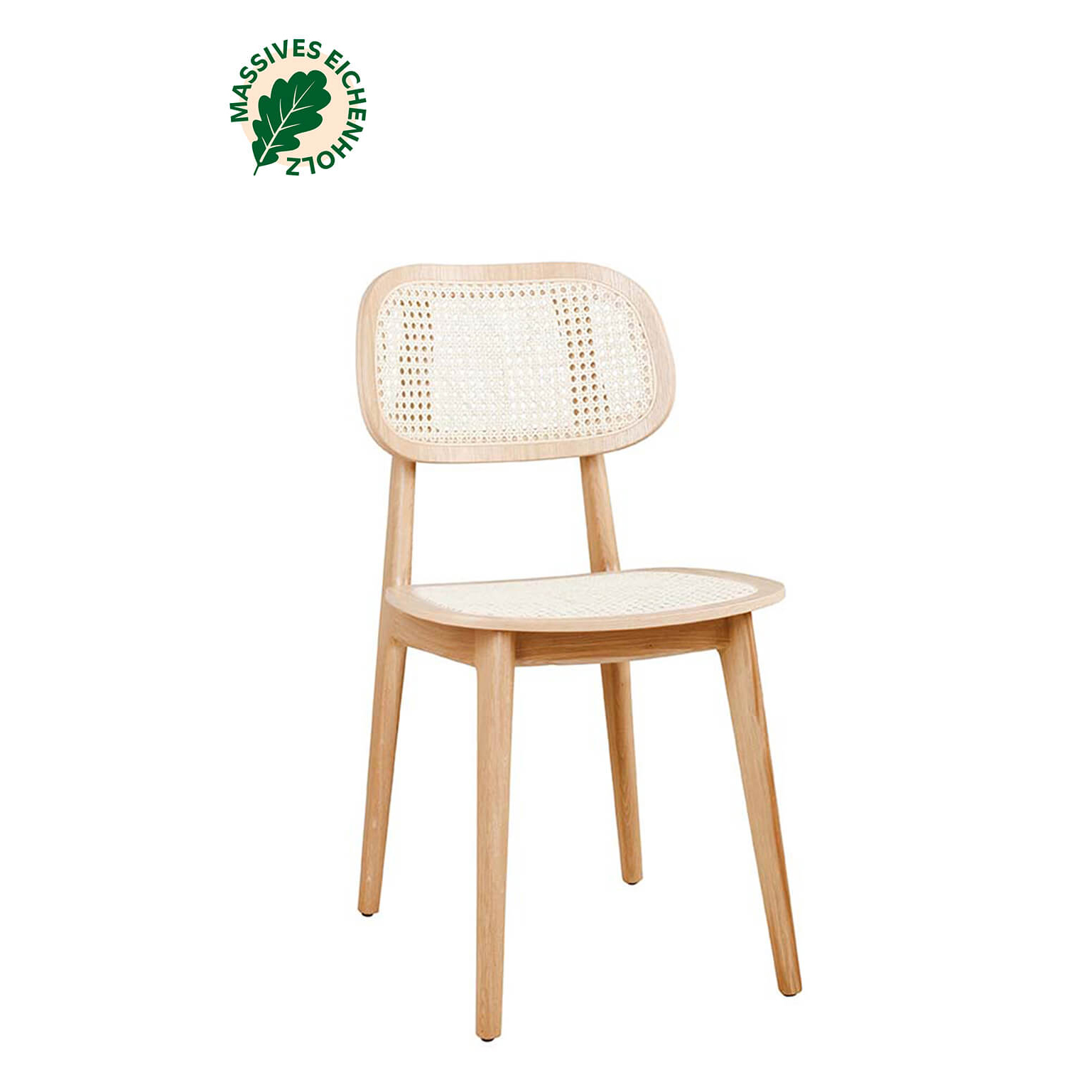 Holzstuhl Cumpo-2C-Eiche