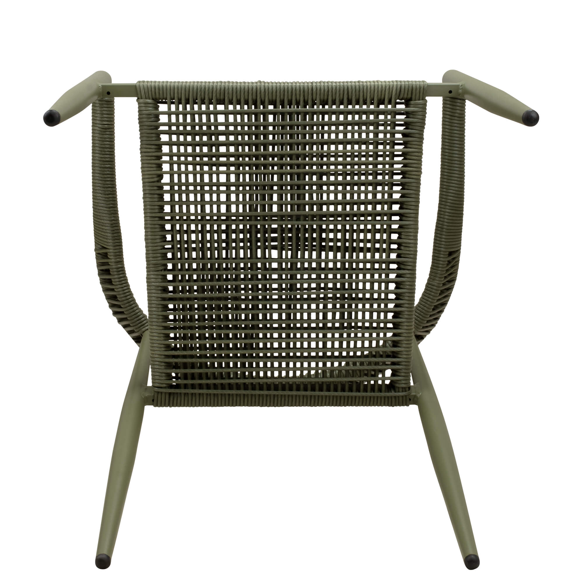 Outdoorstuhl mit Geflecht Spidano X green green – Gestell