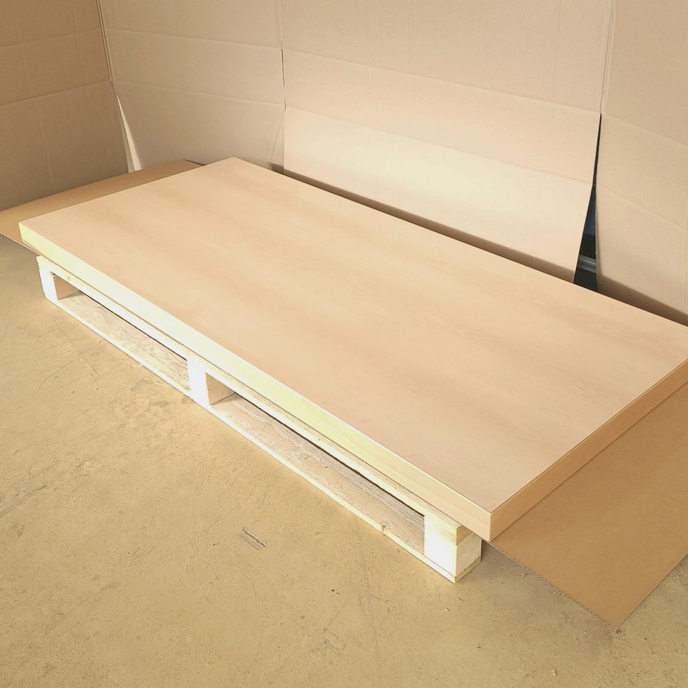 1t7wpyRfqbFXfg Tischplatte HPL 20 mm aufgedoppelt 67mm Buche Sonderposten