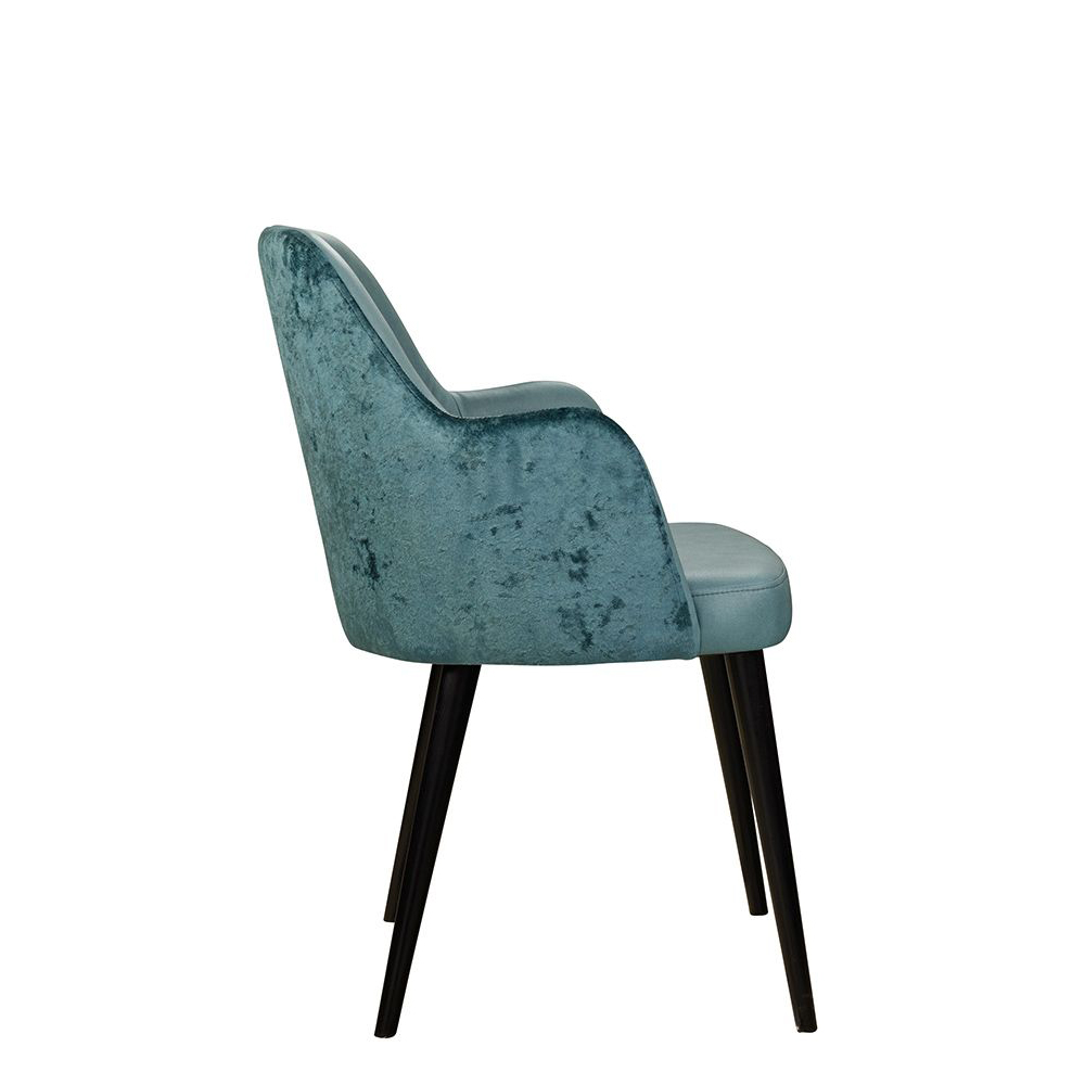 Polsterstuhl Gastronomie Sona-Arm_Seitenansicht