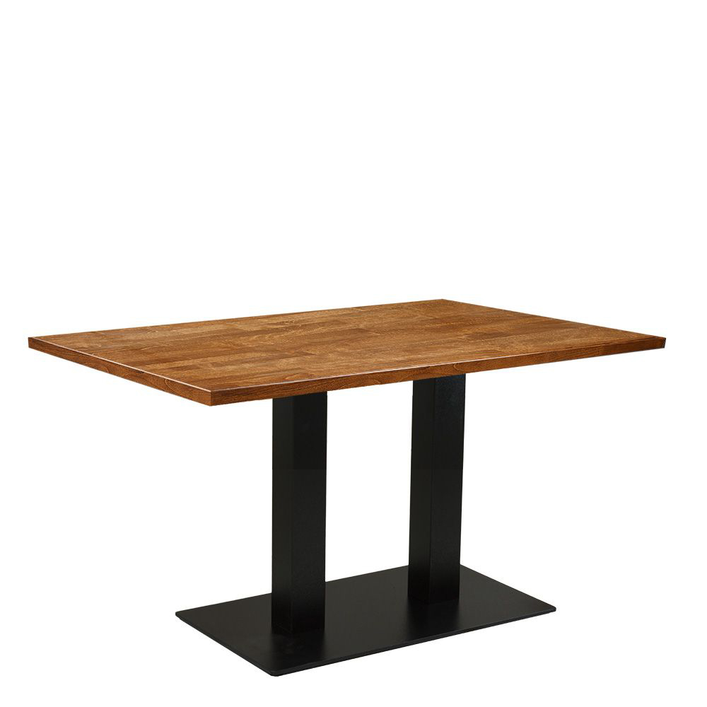 gastronomie-tischgestell-marino-tgf-c-407-_3 Anwendungsbeispiel mit Platte Massivholz 25 mm