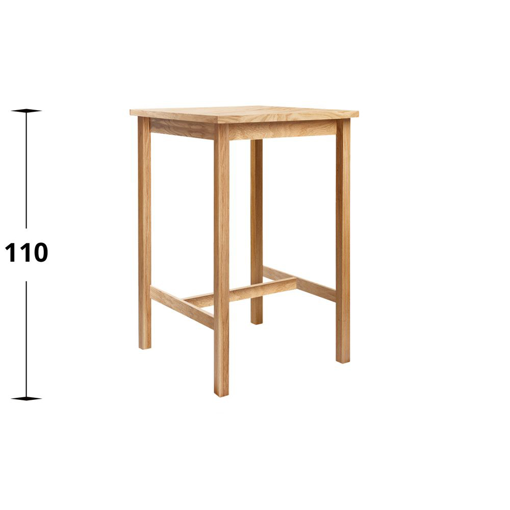 Egon Stehtisch Eiche 80