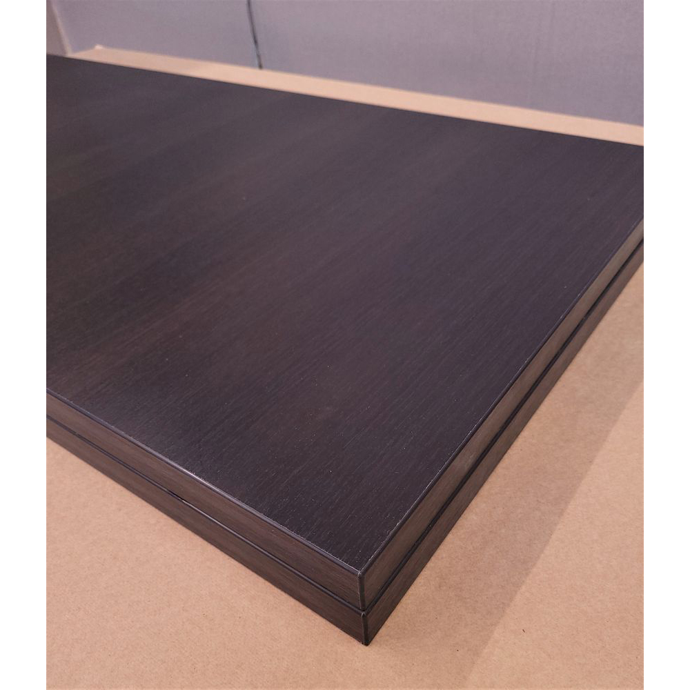 Melaminharz-Tischplatte 25mm 90x45cm Wenge - Sonderposten