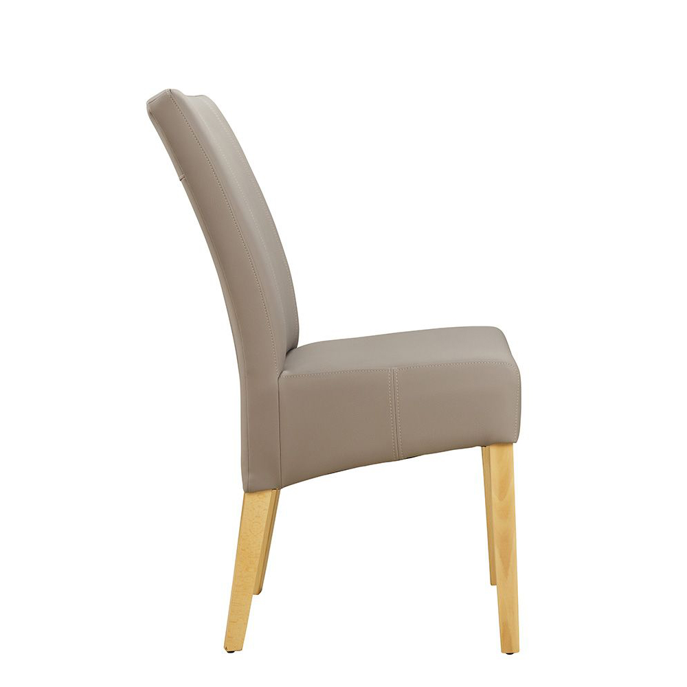 Beizton: Buche natur/Bezug: Professional-Como-Grau