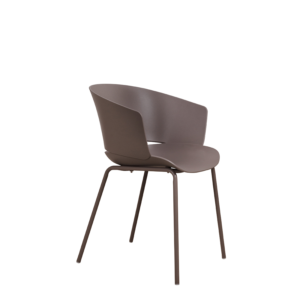 Gastronomie-outdoor-kunststoff-stuh-FOMAl-F832_Taupe_seite-2_1000px Kunststoffstuhl FOMA F833 Taupe