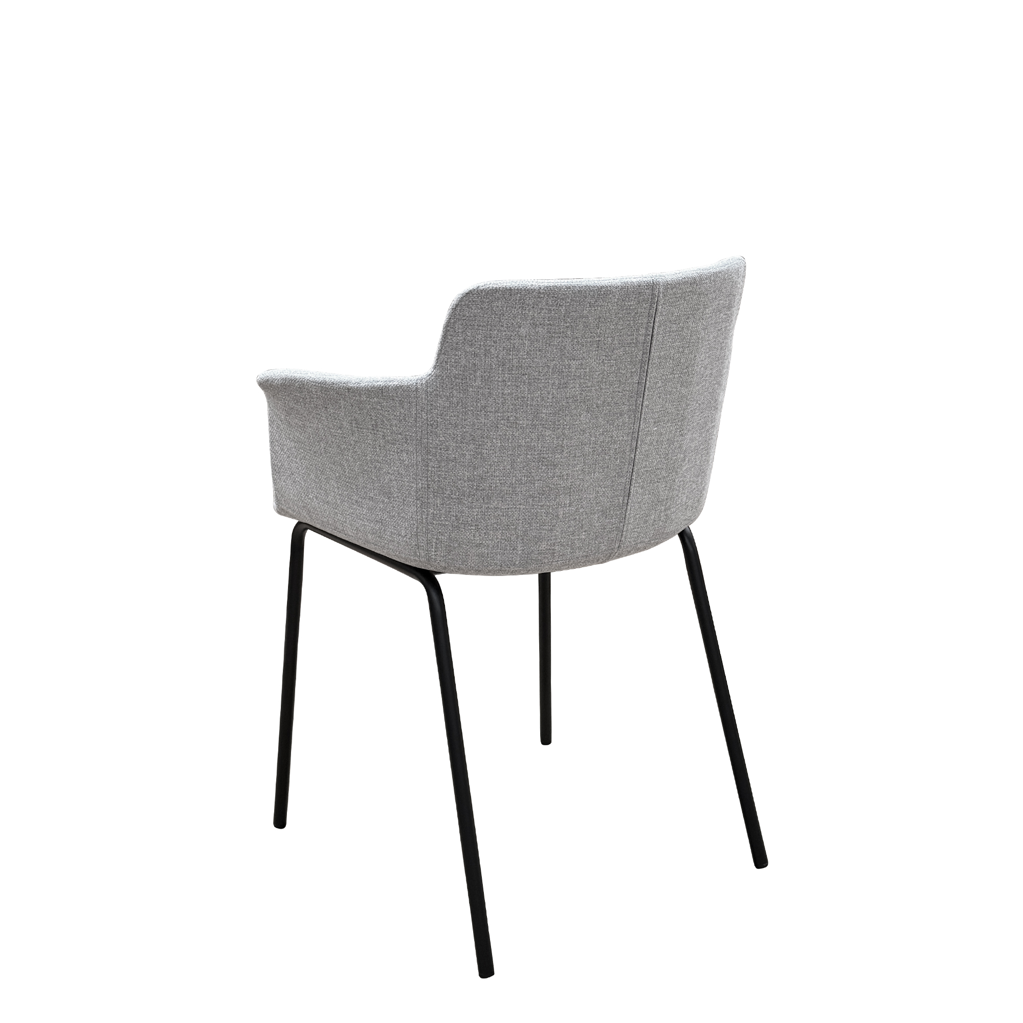 Vollpolsterstuhl Foma 822 Grey – Rueckansicht