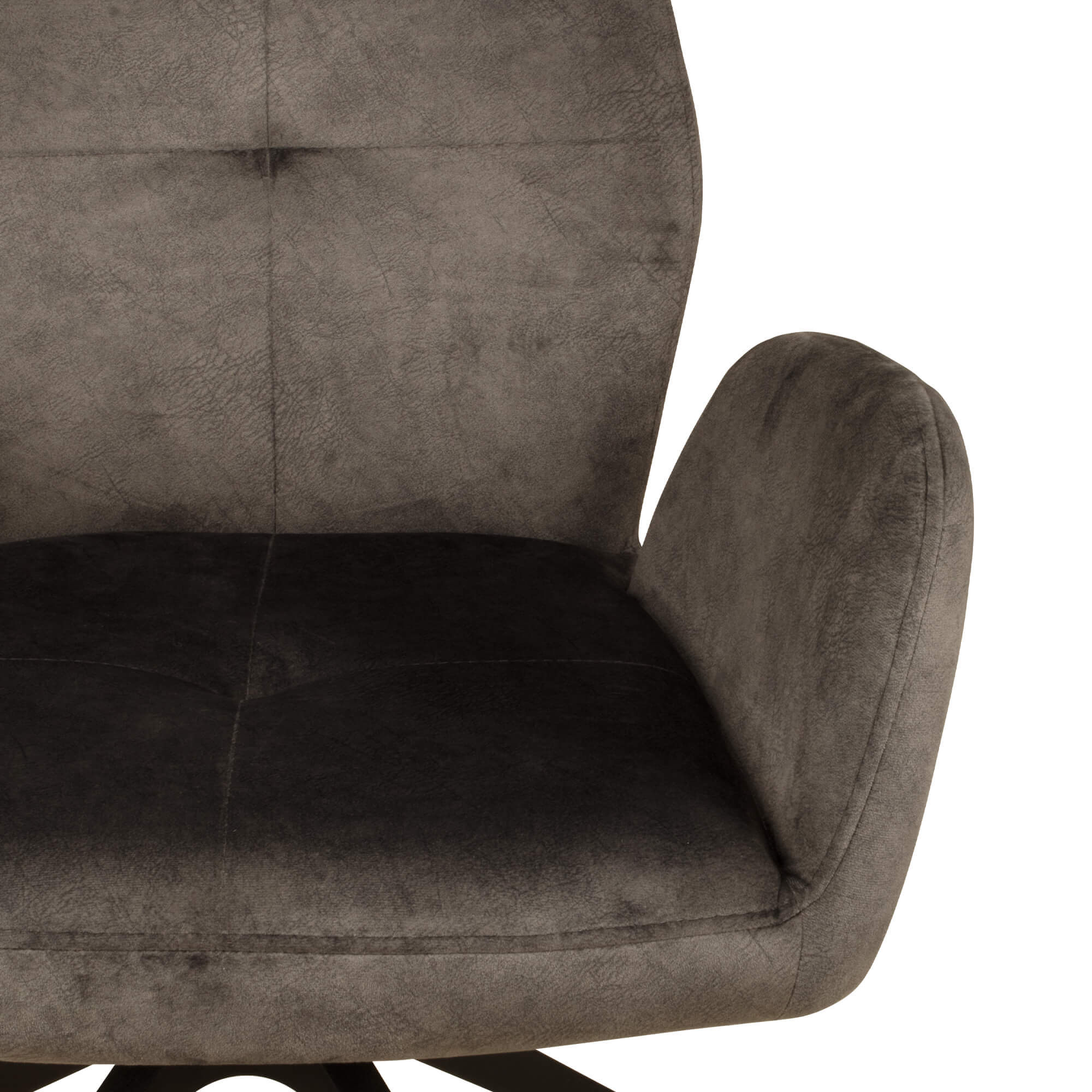 Evento Indoorstuhl mit Armlehnen und Vollpolsterung – Detail Sitzflaeche