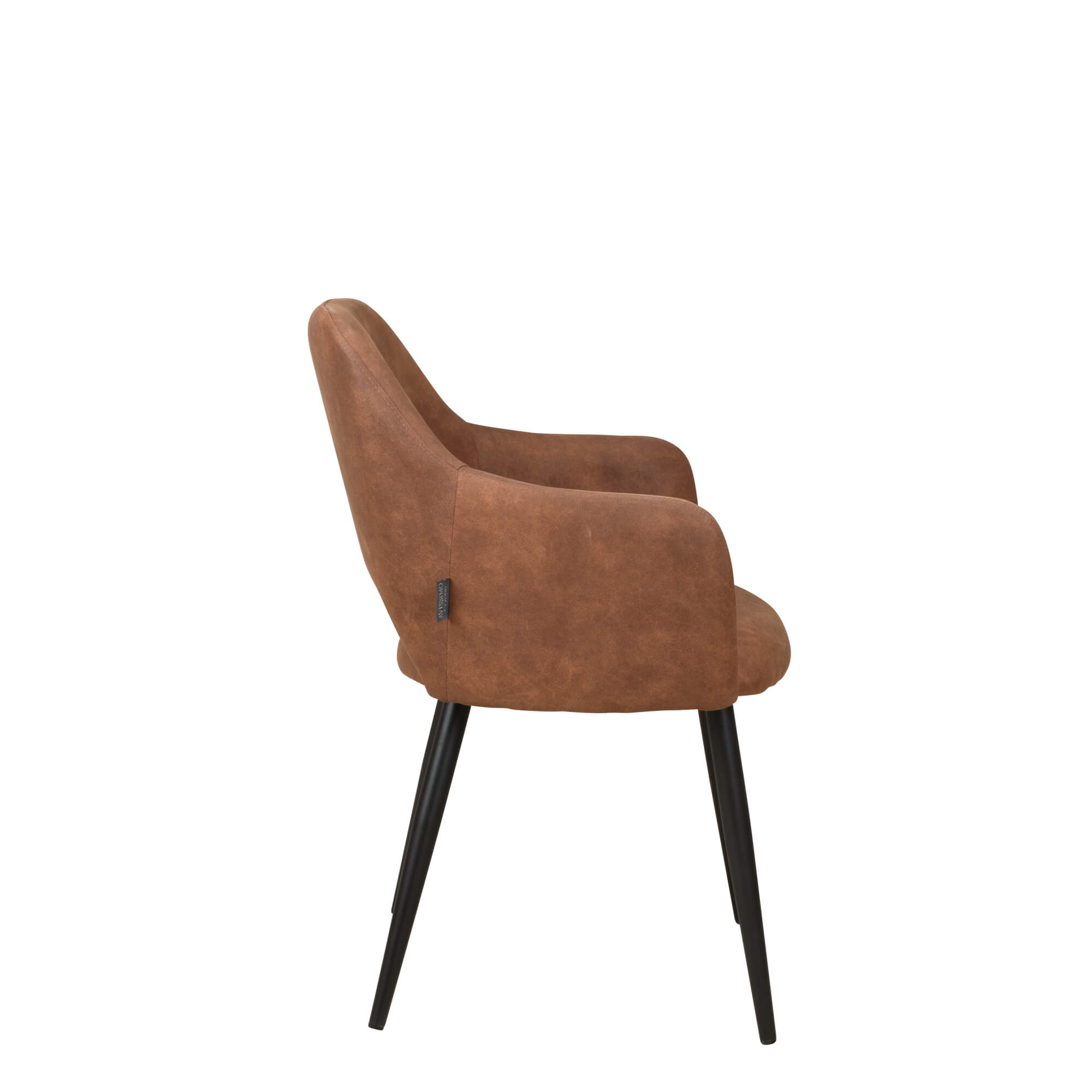 Uson Arm Yuma 42 Vollpolsterstuhl für Gastronomie – Seitenansicht