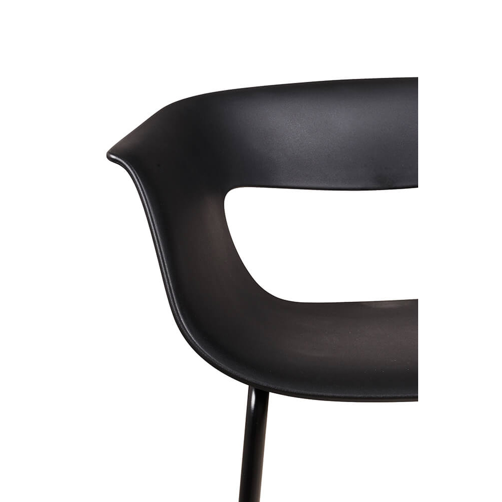 Gastronomiestuhl_Outdoor_Kunststoffstuhl_FOMA-F835-Black_39 Kunststoffstuhl FOMA F835 Black