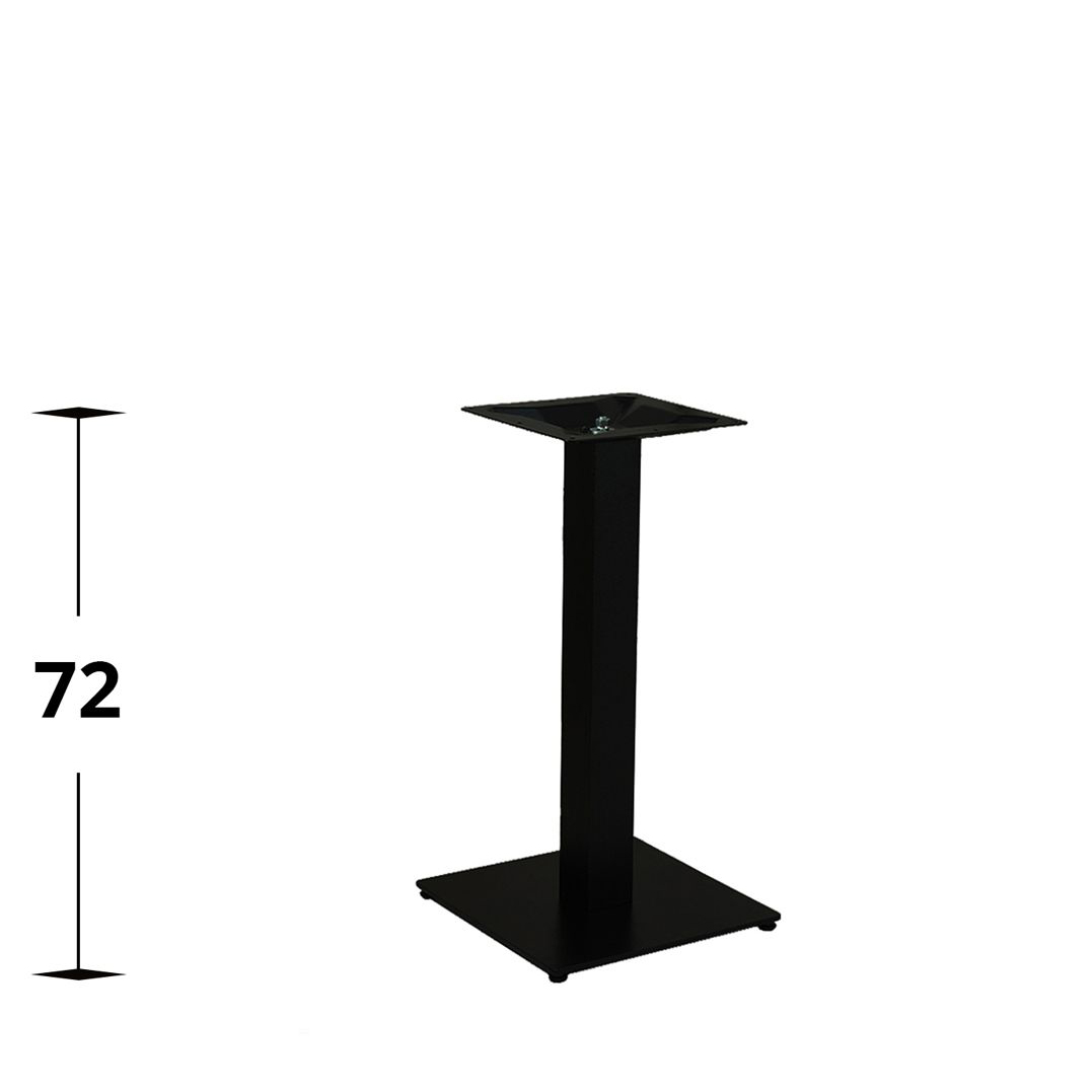 gastronomie-tischgestell-marino-tgf-404-_1 Tischgestell für die Gastronomie Marino-TGF-404 aus Stahl für den Innenbereich mit Verstellgleitern mit Höhenmaß 72 cm