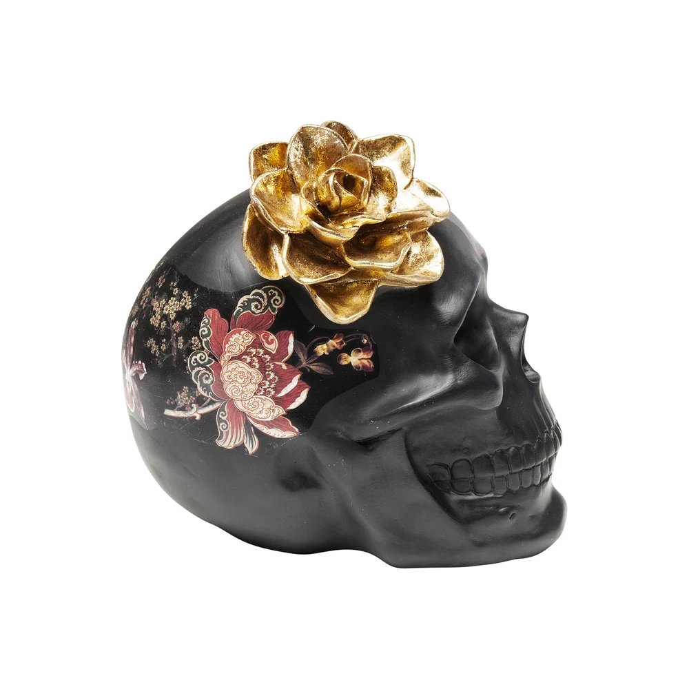 Deko-Objekt-Flower-Skull-22-cm_1