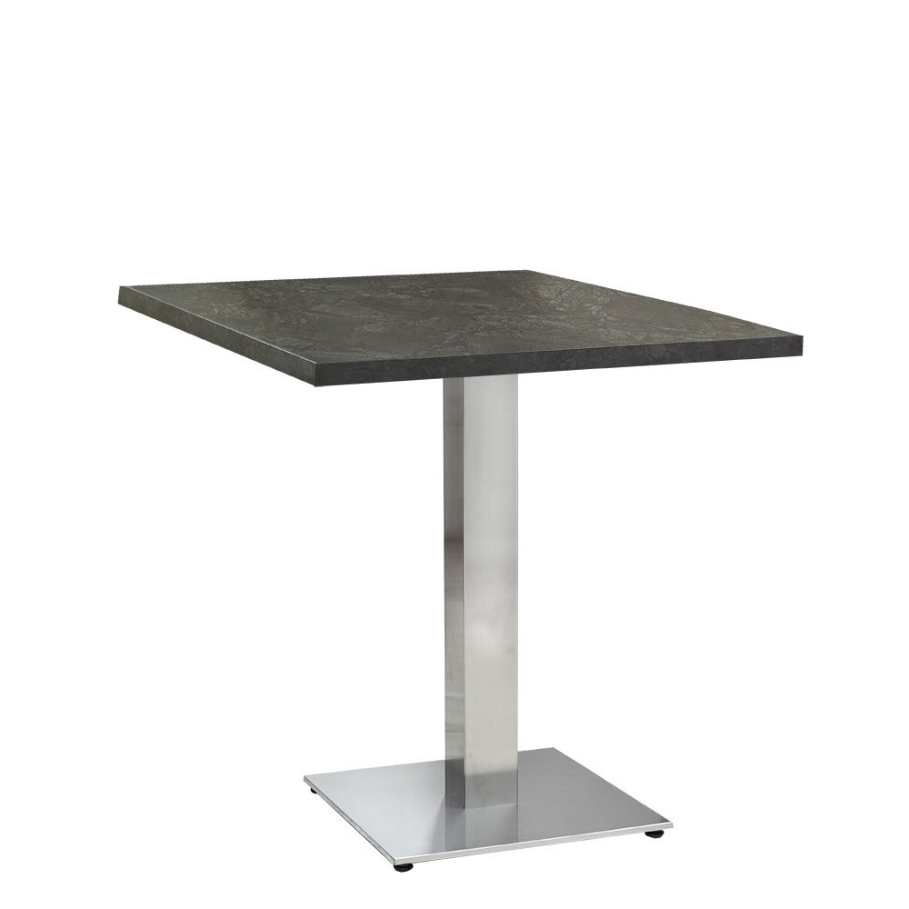gastronomie-tischgestell-sam-tg-404-e-_3 Anwendungsbeispiel mit Platte HPL 38 mm
