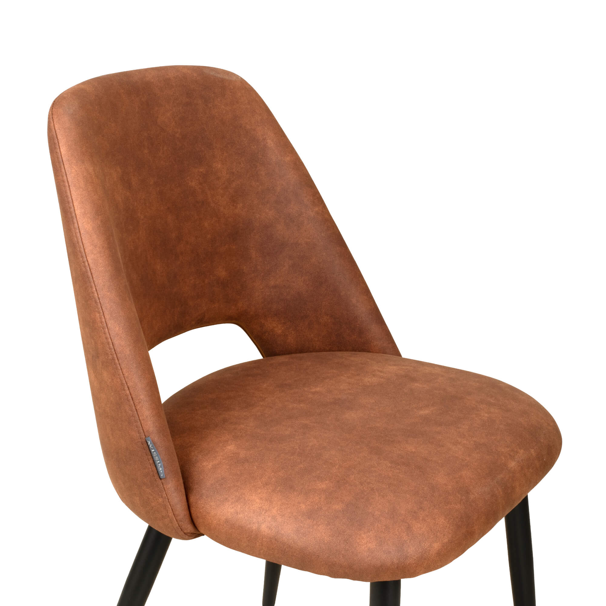 Uson Yuma 42 Vollpolsterstuhl für Gastronomie – Sitzschale seitlich