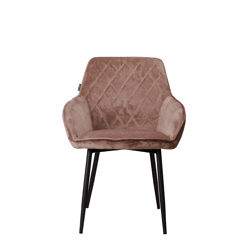 Gastronomie-Polsterstuhl-Lunaro-Arm-Light-brown_frontal_1000px