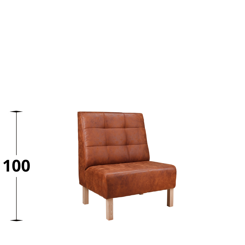 Gastronomiebank_Polsterbank_Econa107_100_front_web Econa 107 100 cm