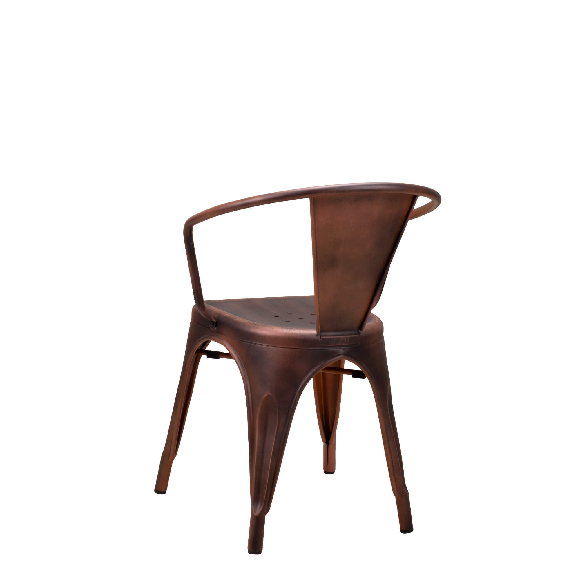 gastronomiestuhl_metallstuhl_tixar_arm_copper_rueckansicht Metallstuhl Tixar Arm copper – Rueckansicht