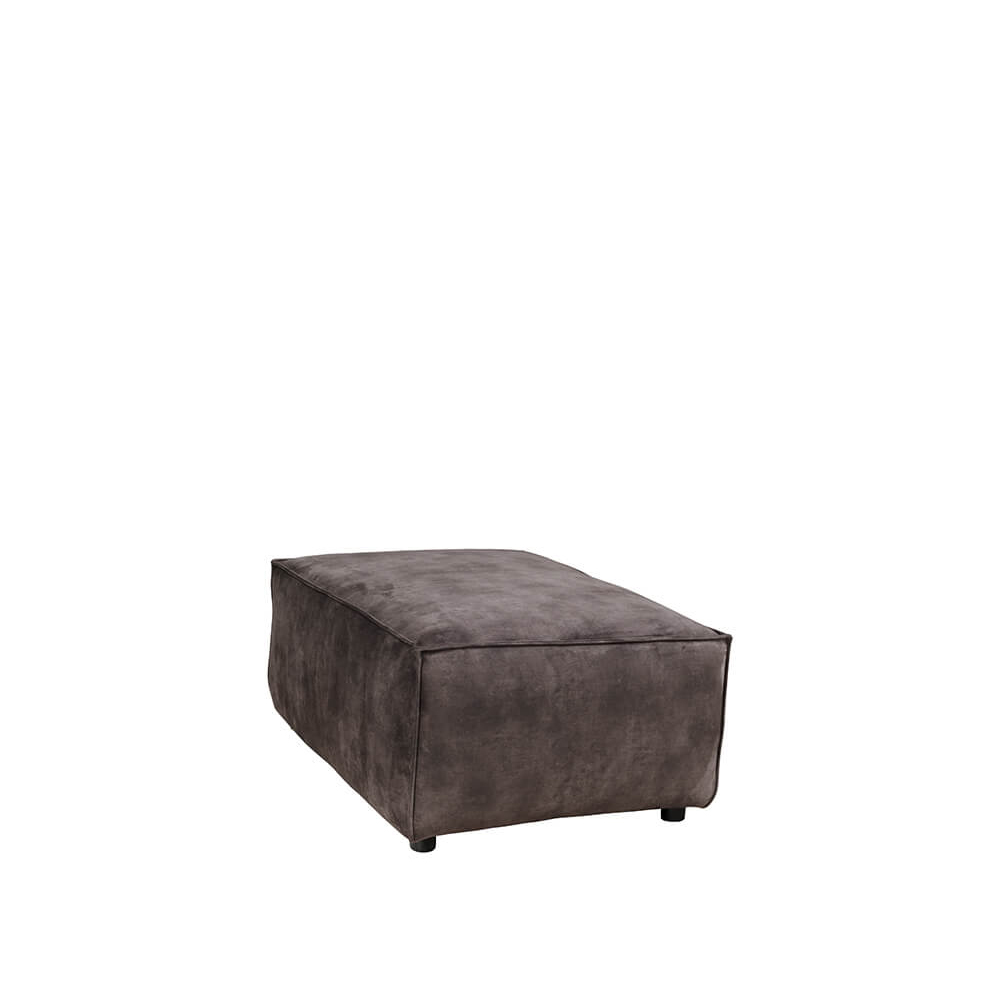 modularsofa_Sitzelement_Novoro_Hocker_vorne Novoro Hocker