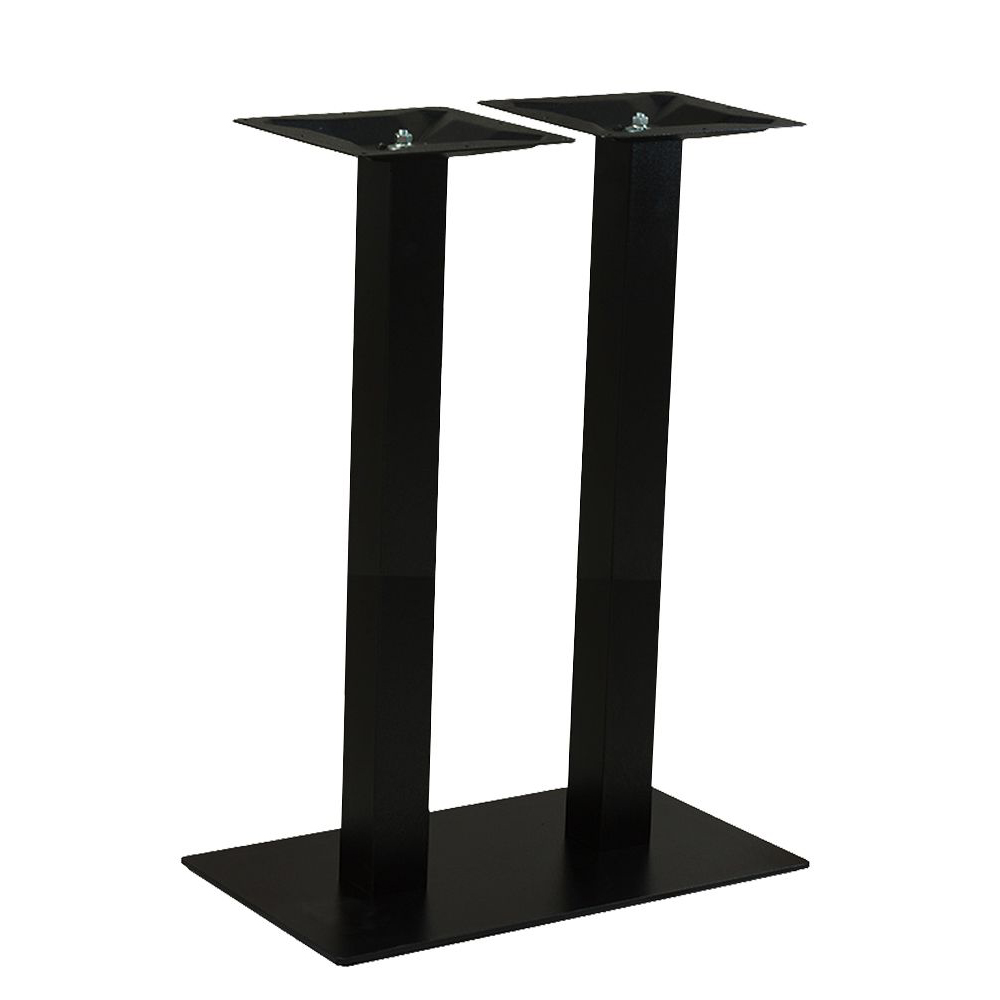 Tischgestell aus Metall mit zwei Säulen