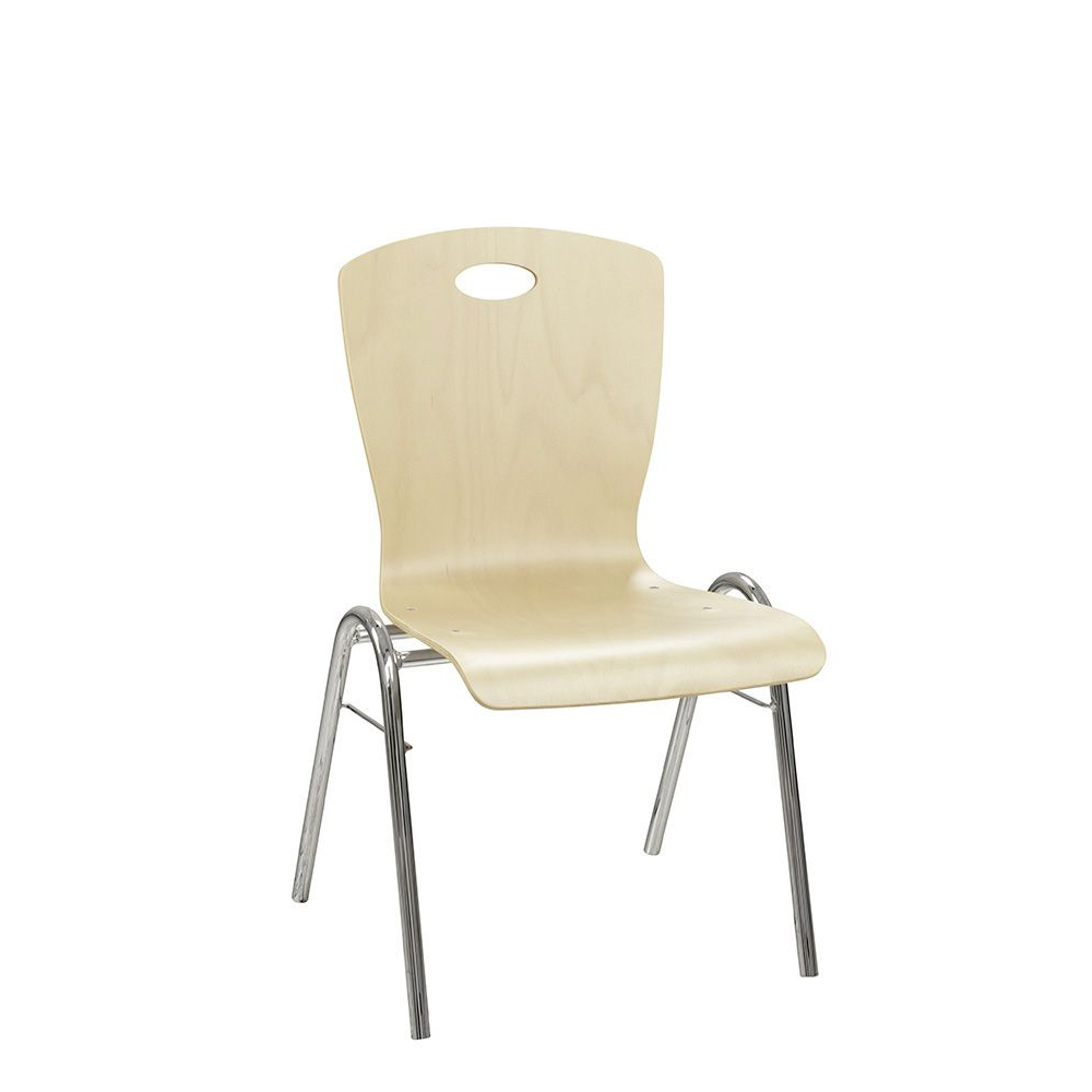 gastronomie-konferenzstuhl-eruno-800-glo-_0 Konferenzstuhl Eruno-800-GLO mit ergonomischer Buchenholzschale und verchromtem Gestell, stapelbar