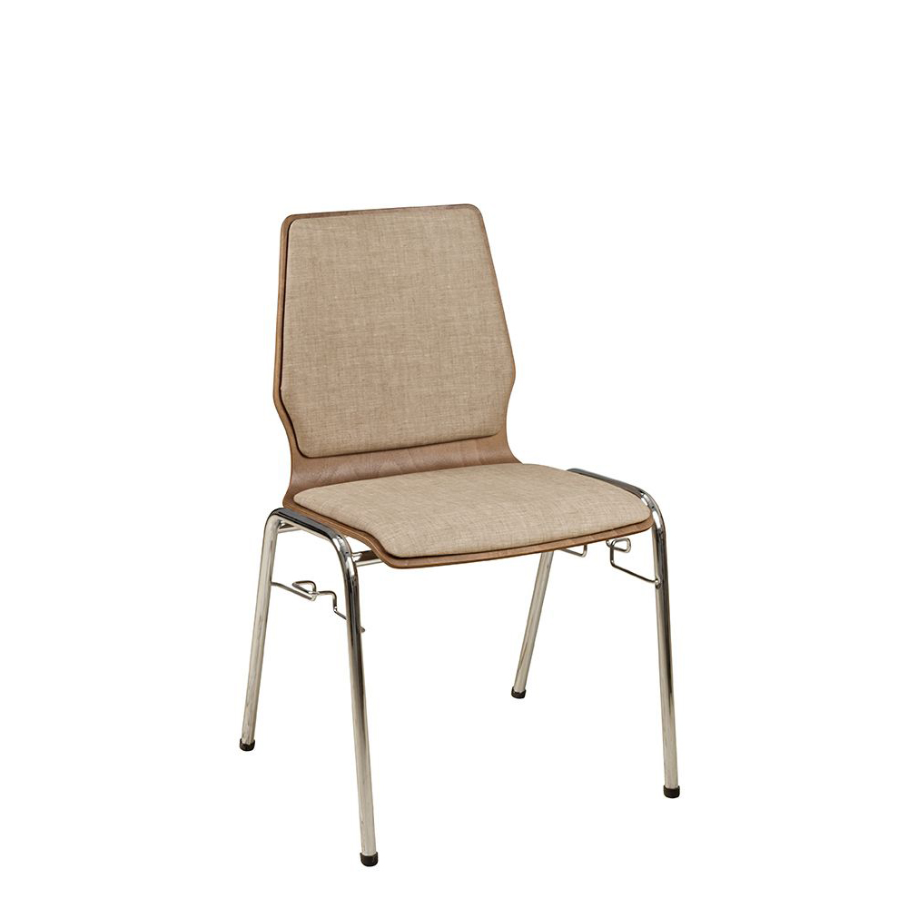 gastronomie-konferenzstuhl-eruno-220-20-_8 Konferenzstuhl Eruno-220 mit Sitz und Rückenpolster, verchromtem Metallgestell, stapelbar