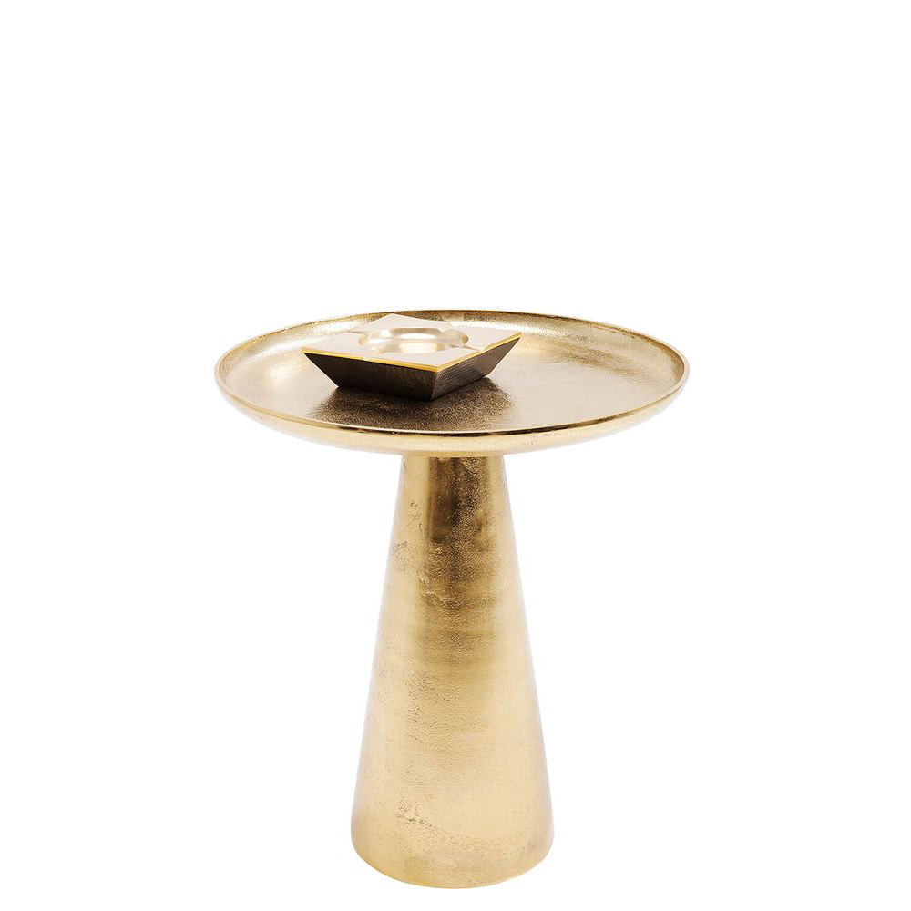 83466 Beistelltisch Plateau Uno Brass Ø45cm